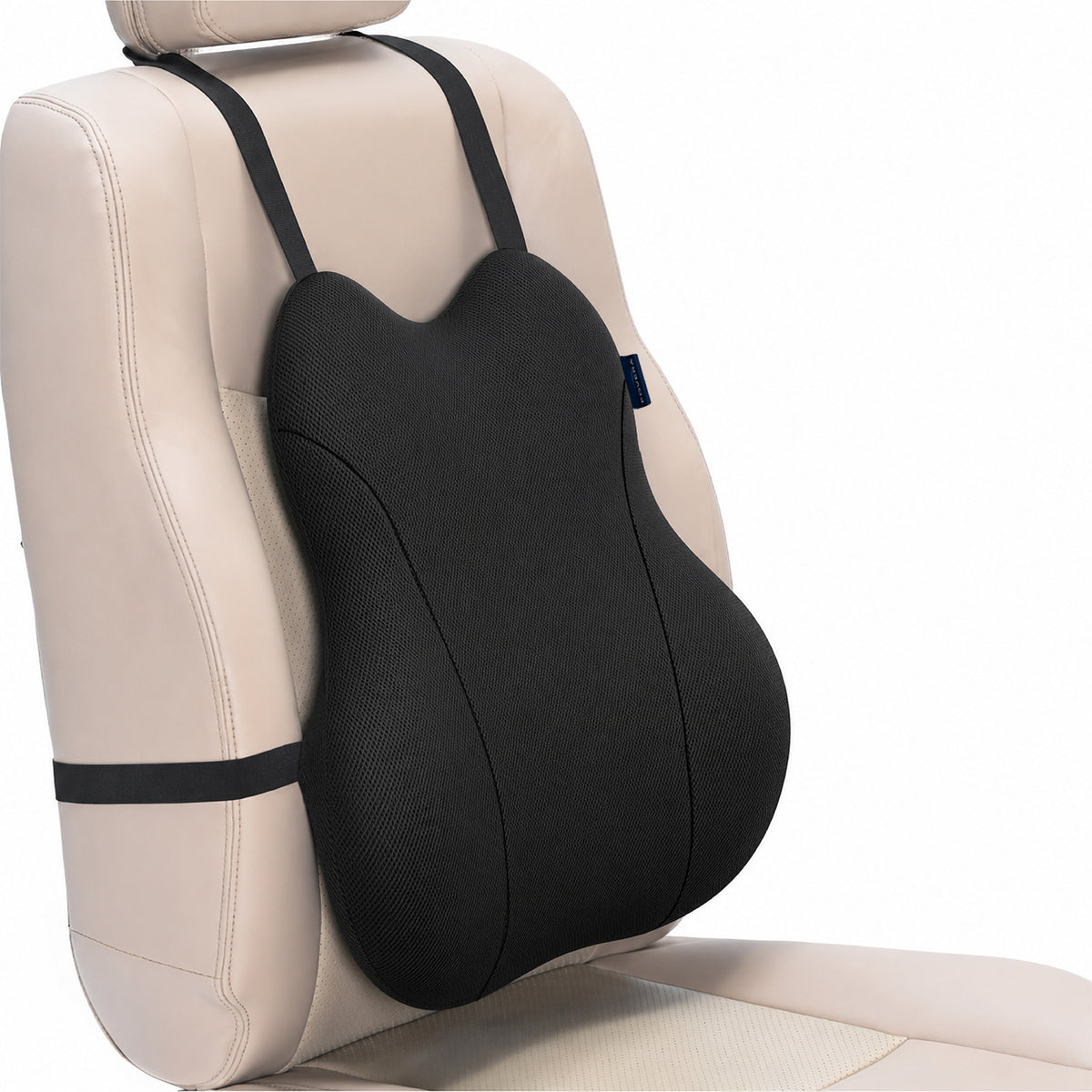 Car Backrest Ergonomic Memory Foam Cushion