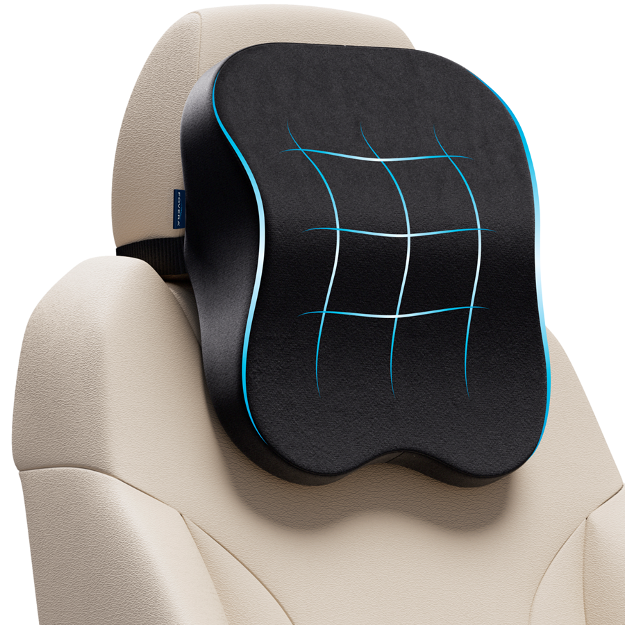 Memory Foam Car Neck Rest Pillow (Medium)