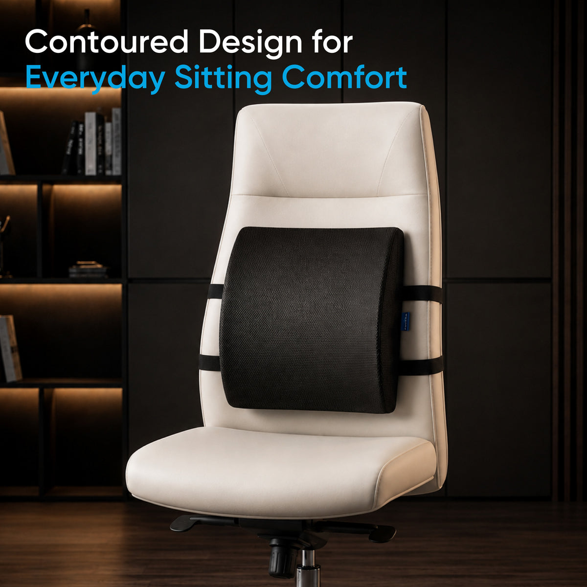 Orthopedic Memory Foam Lumbar Support Cushion for Chair