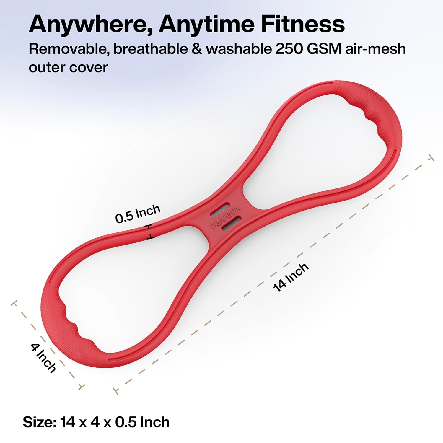 Resistance Band, Gel Resistance Loop for Flat Foot & Arch Development Exercise, Chest Expander Fitness Exercise - for Arm, Shoulder, Leg, Feet and Joints Exercise (Pack of 1)