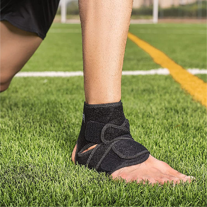 FOVERA Ankle Support Compression Brace for Injuries, Ankle Protection (1 Pc)