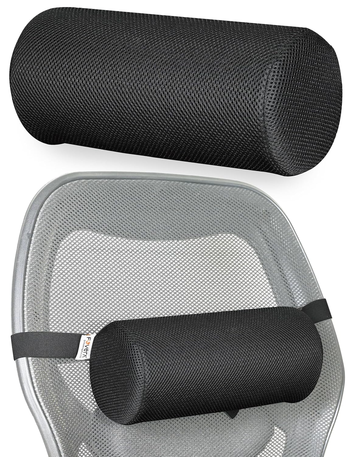Lumbar Support Roll for Back Pain Relief - Versatile Cushion for Office, Car, and Travel with Adjustable Strap, Provides Ideal Lumbar, Back Support & Posture Correction