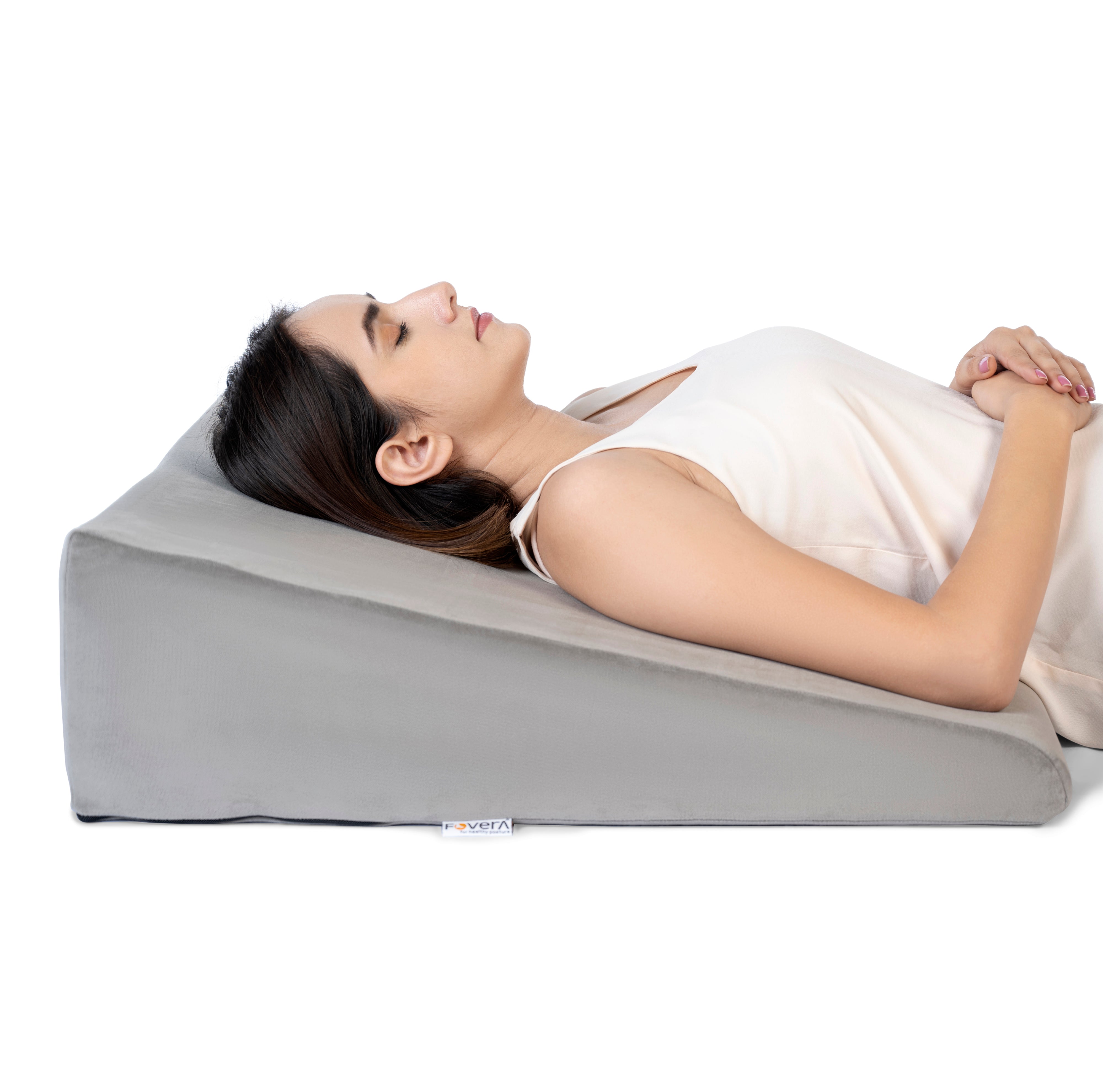Multi Purpose Bed Wedge Pillow - Memory Foam Top