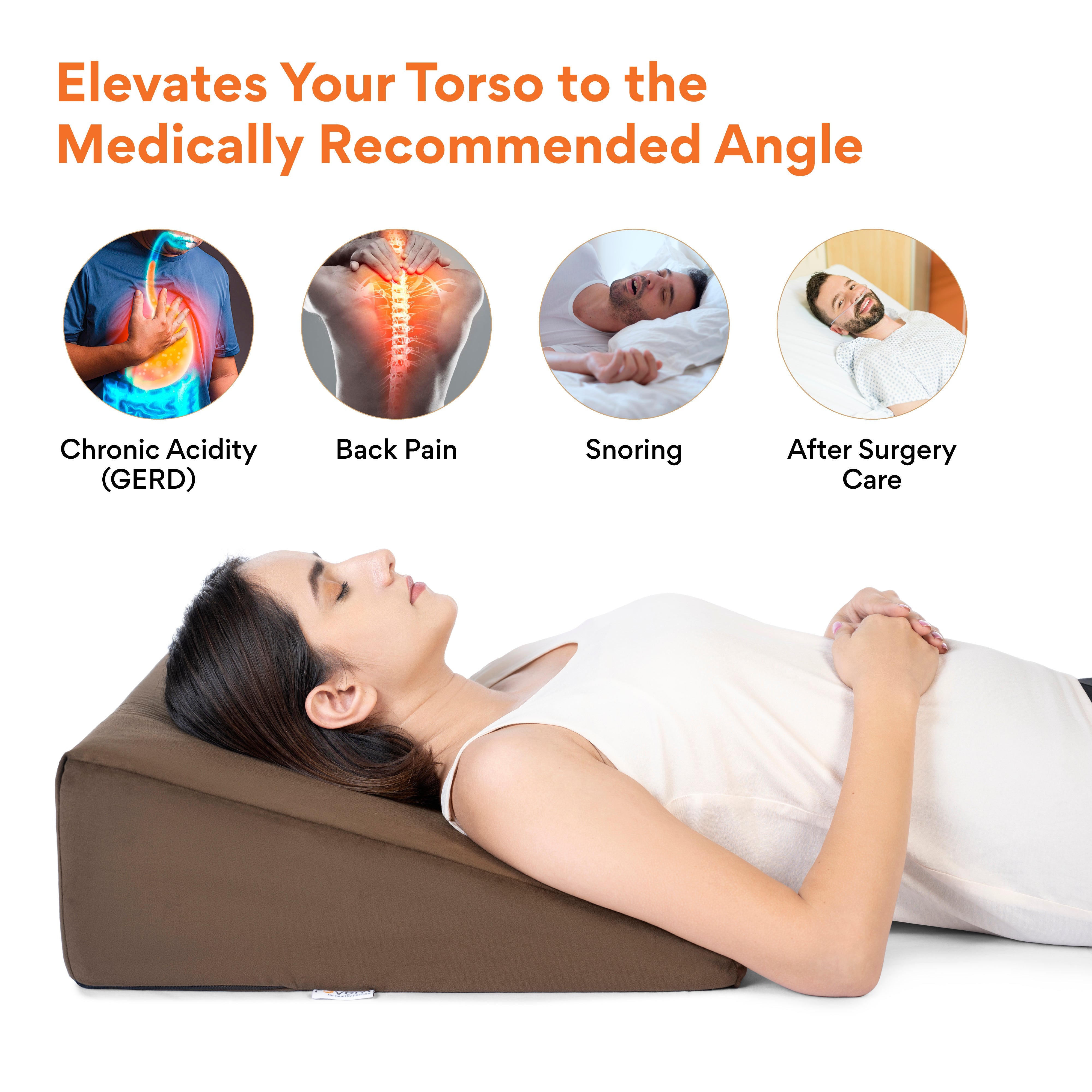 Wedge Pillow Pillow For Back Support While Sleeping Trajectory