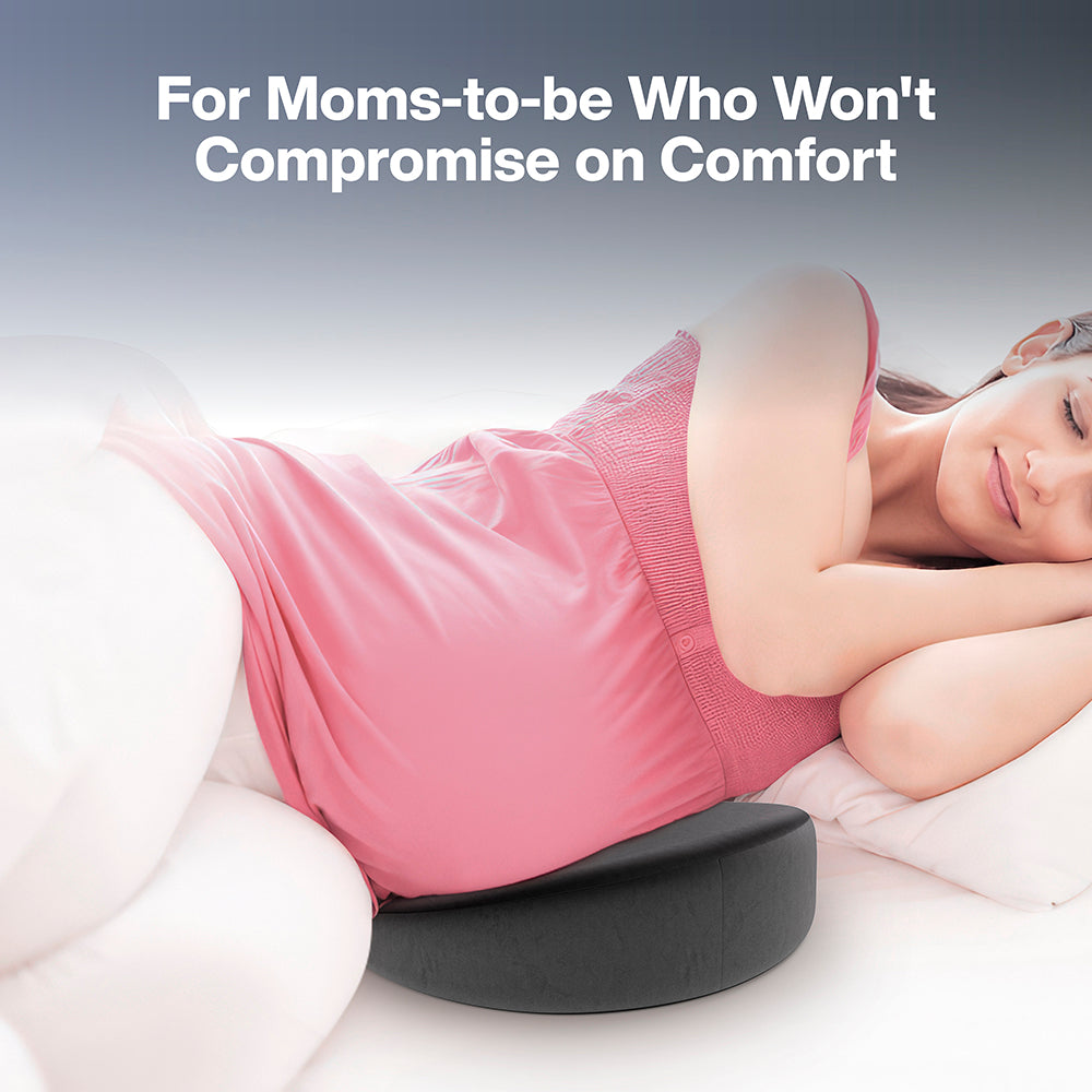 Cool Gel Memory Foam Pregnancy Pillow Wedge for Maternity
