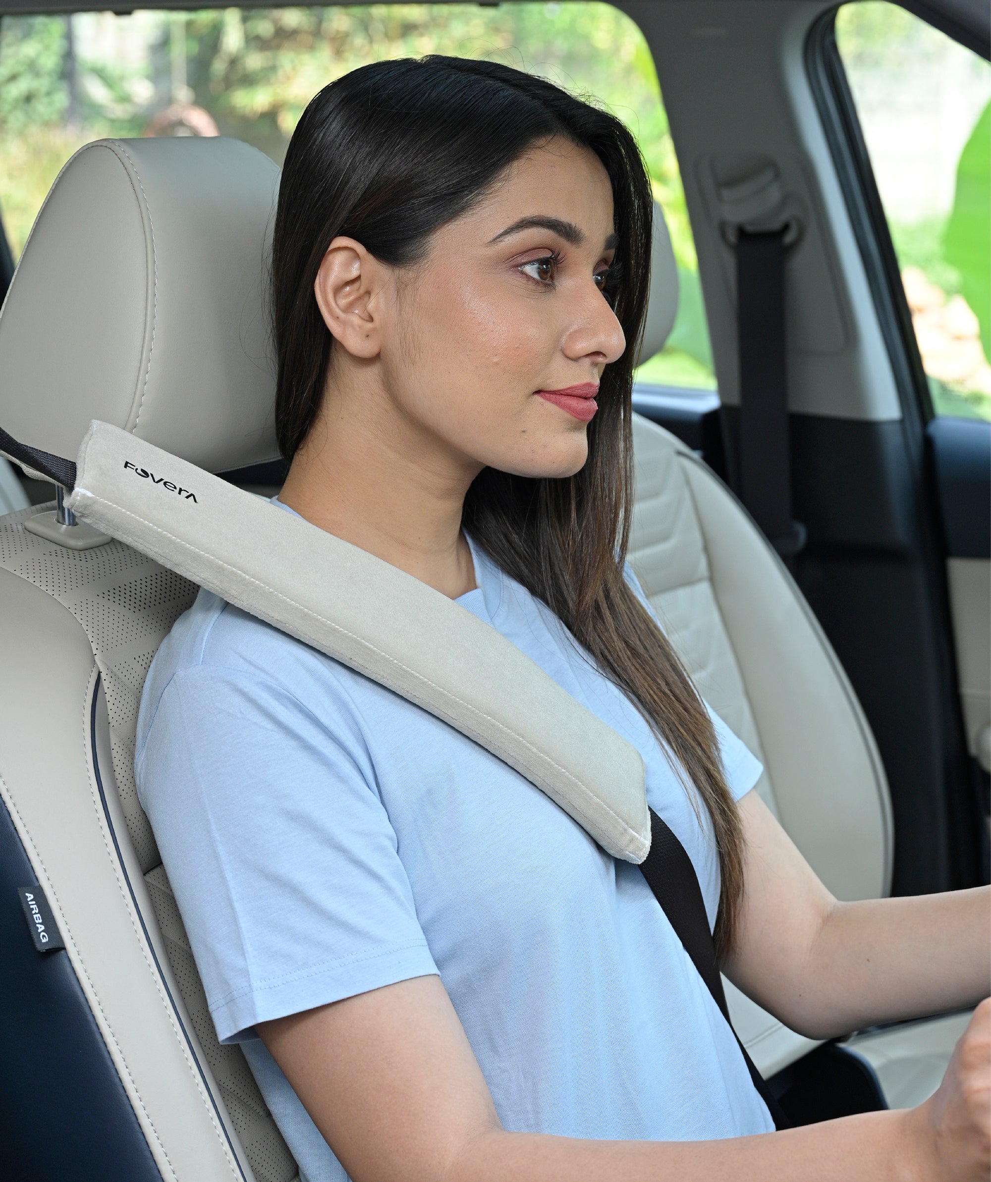 Car Seat Belt Shoulder Pads (Pack of 2) for Comfortable Driving