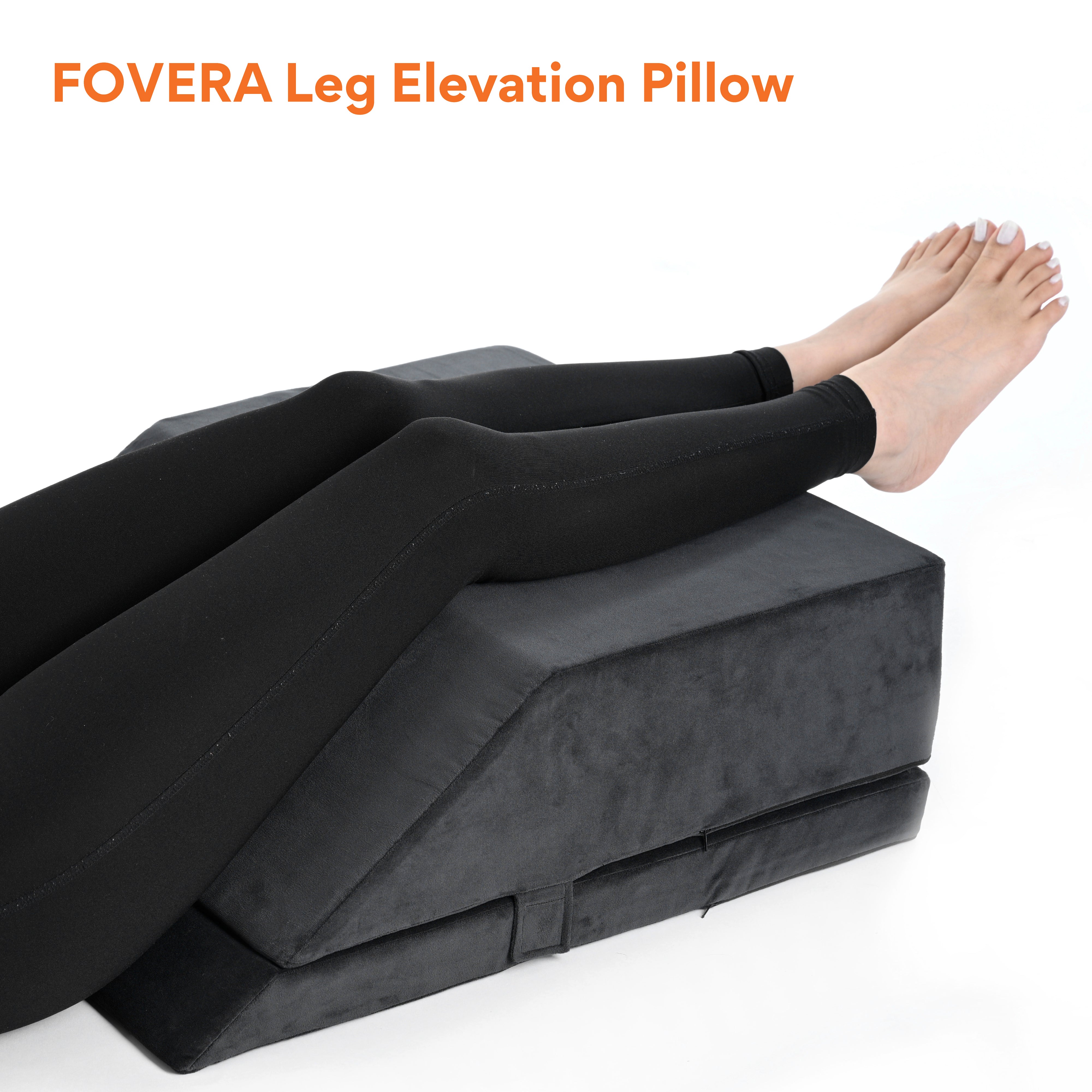 Adjustable Leg Elevator Pillow for Leg, Hip & Knee Pain Relief