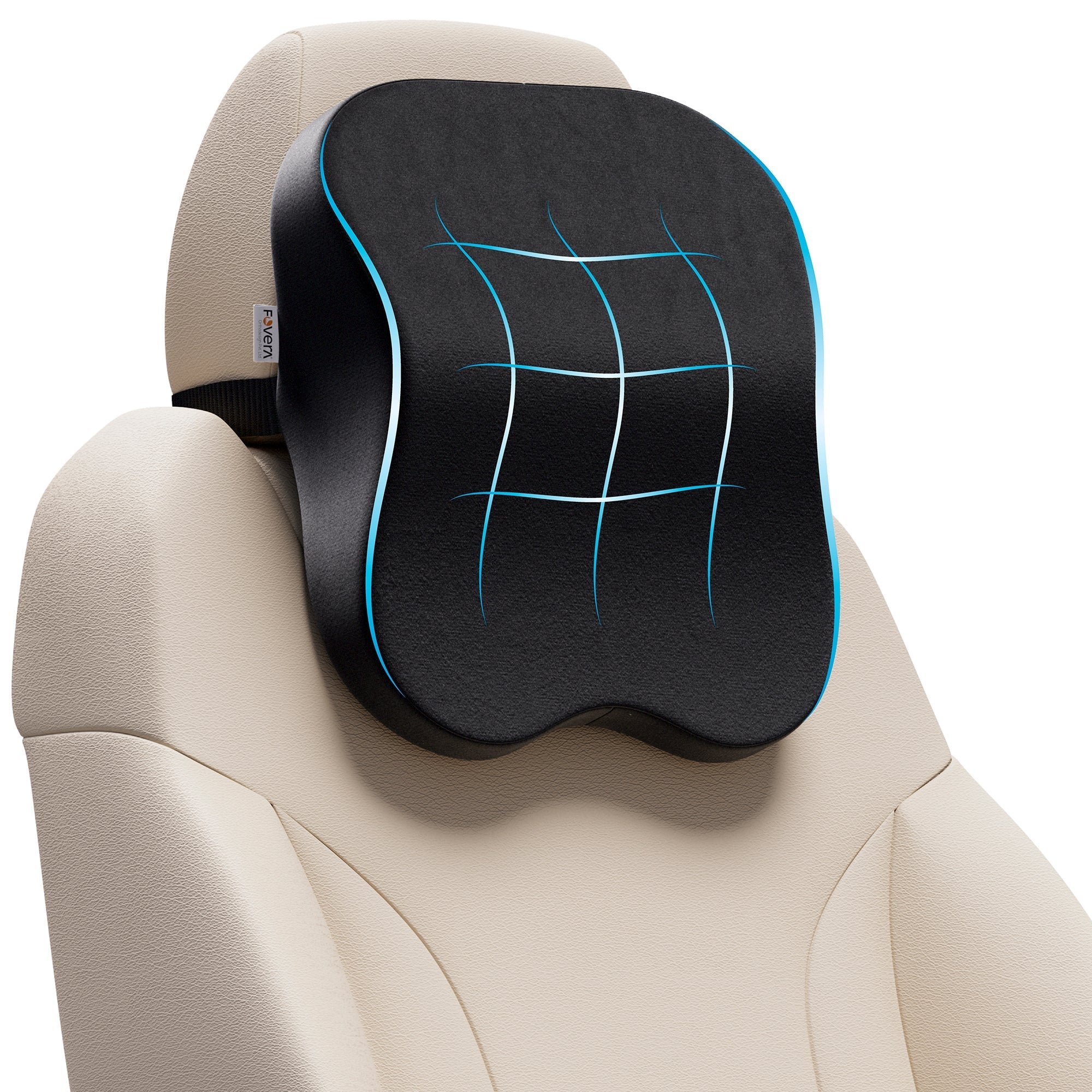 Memory Foam Car Neck Rest Pillow (Medium)