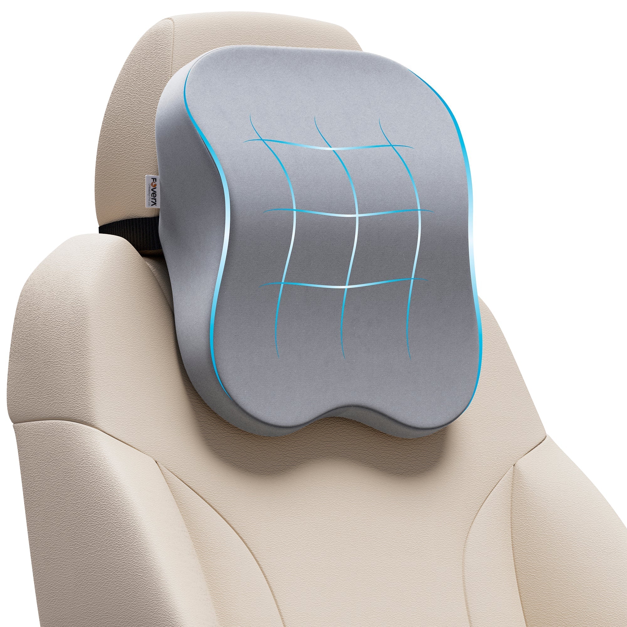 Memory Foam Car Neck Rest Pillow (Medium)
