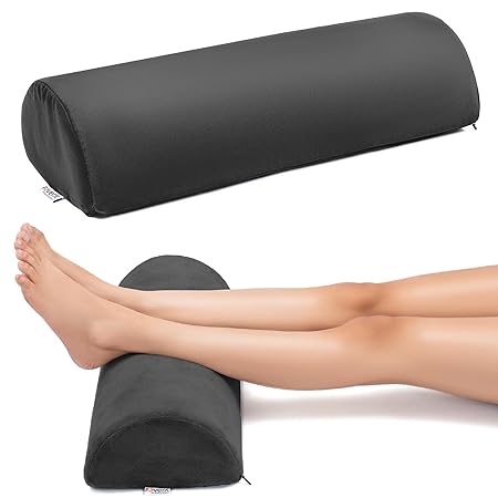 Half Moon Pillow with Memory Foam Top