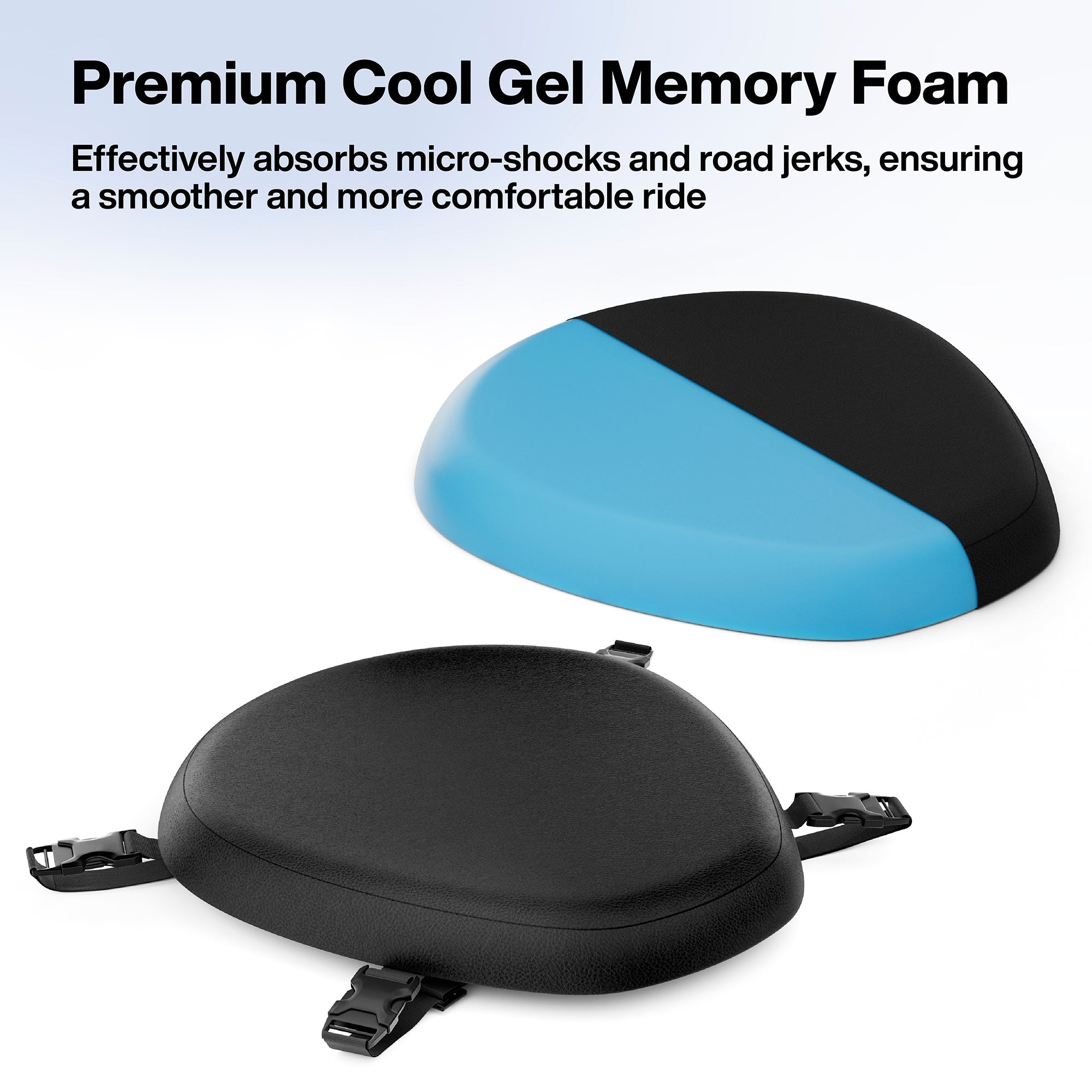 Memory Foam Motorcycle Seat Cushion
