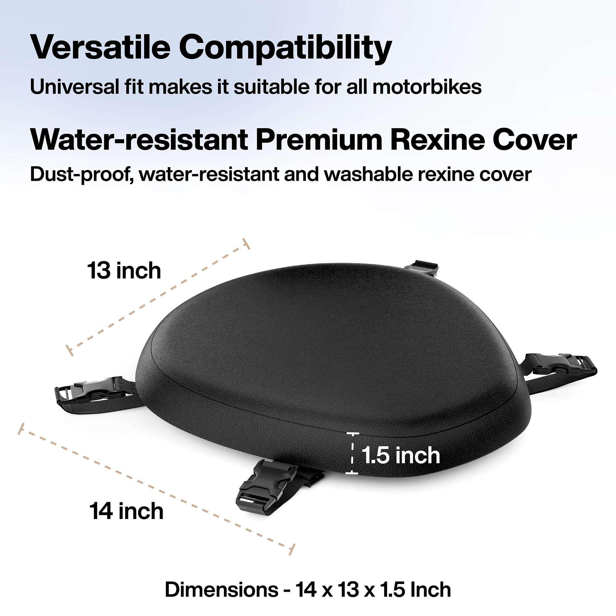 Memory Foam Motorcycle Seat Cushion