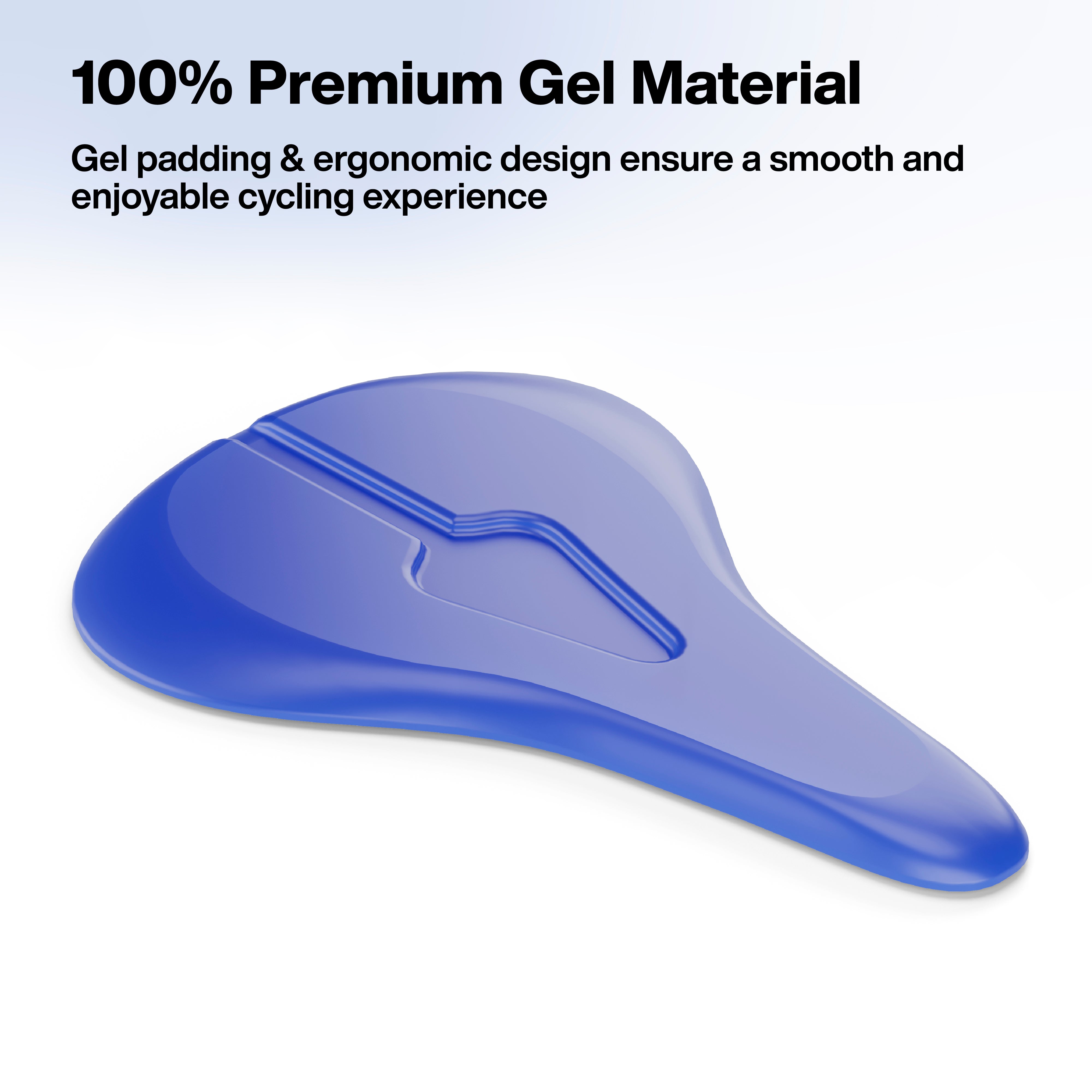 FOVERA Gel Bicycle Saddle Seat Cushion Cover
