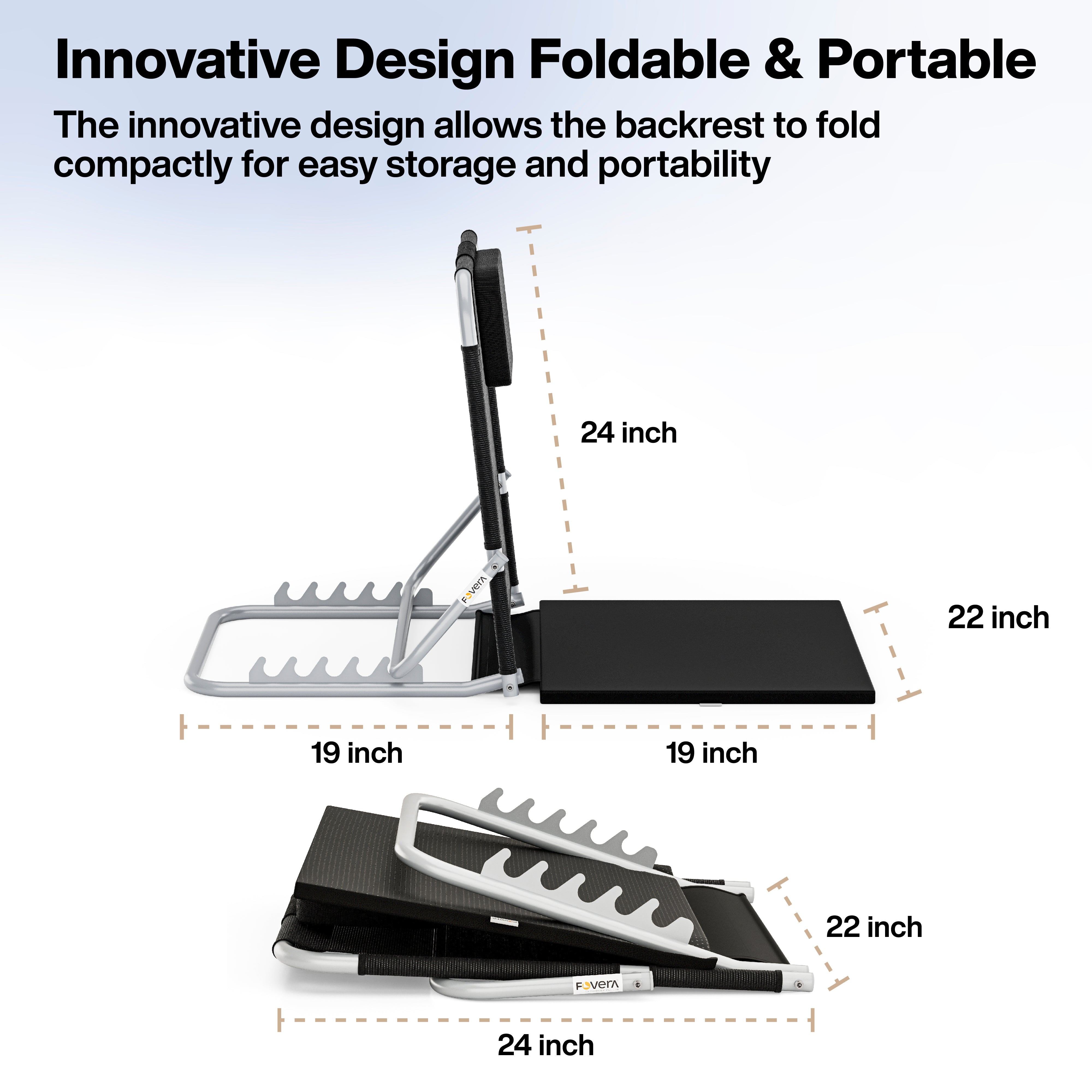Adjustable Hospital Back Support for Bed (Classic)