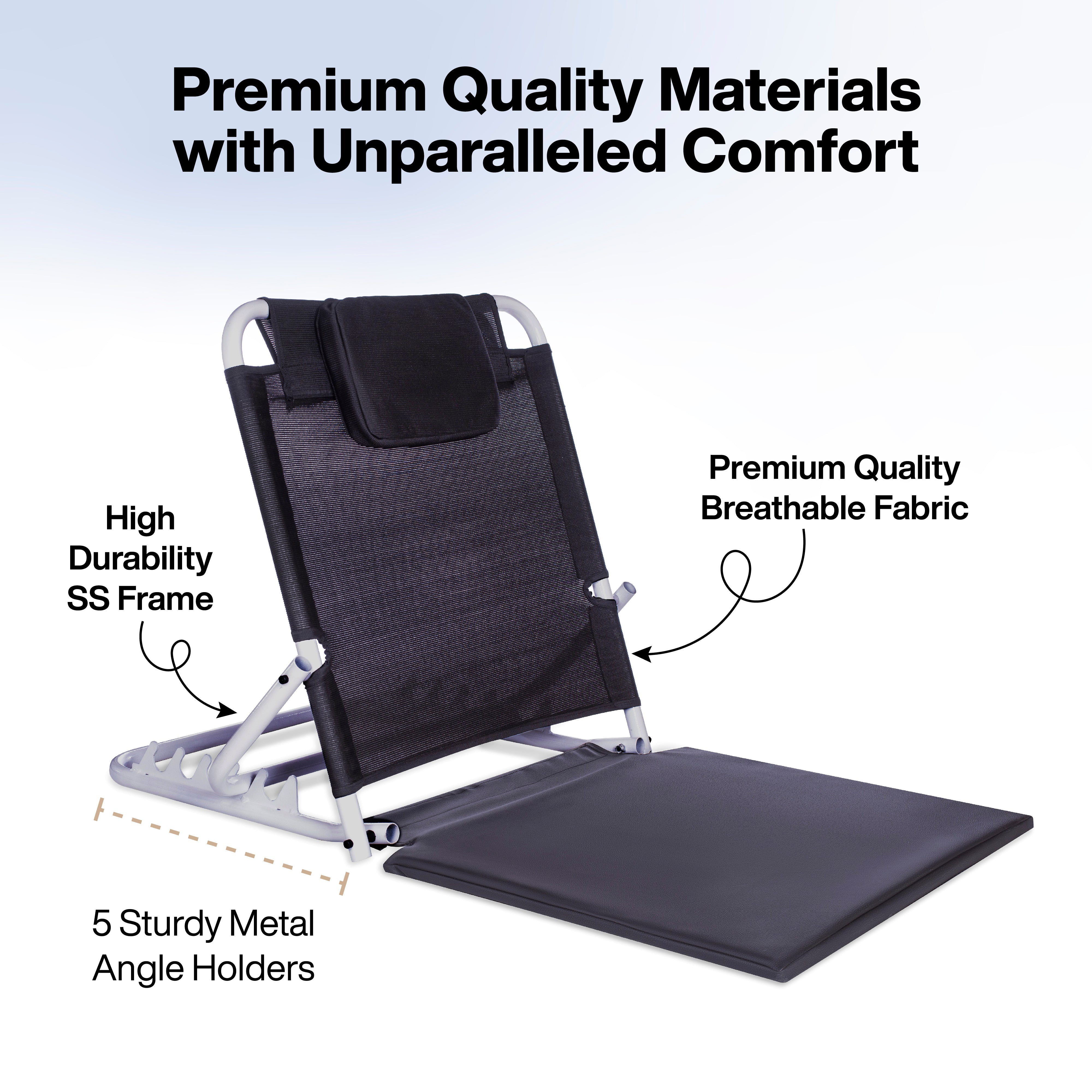 Adjustable Hospital Back Support for Bed (Classic)