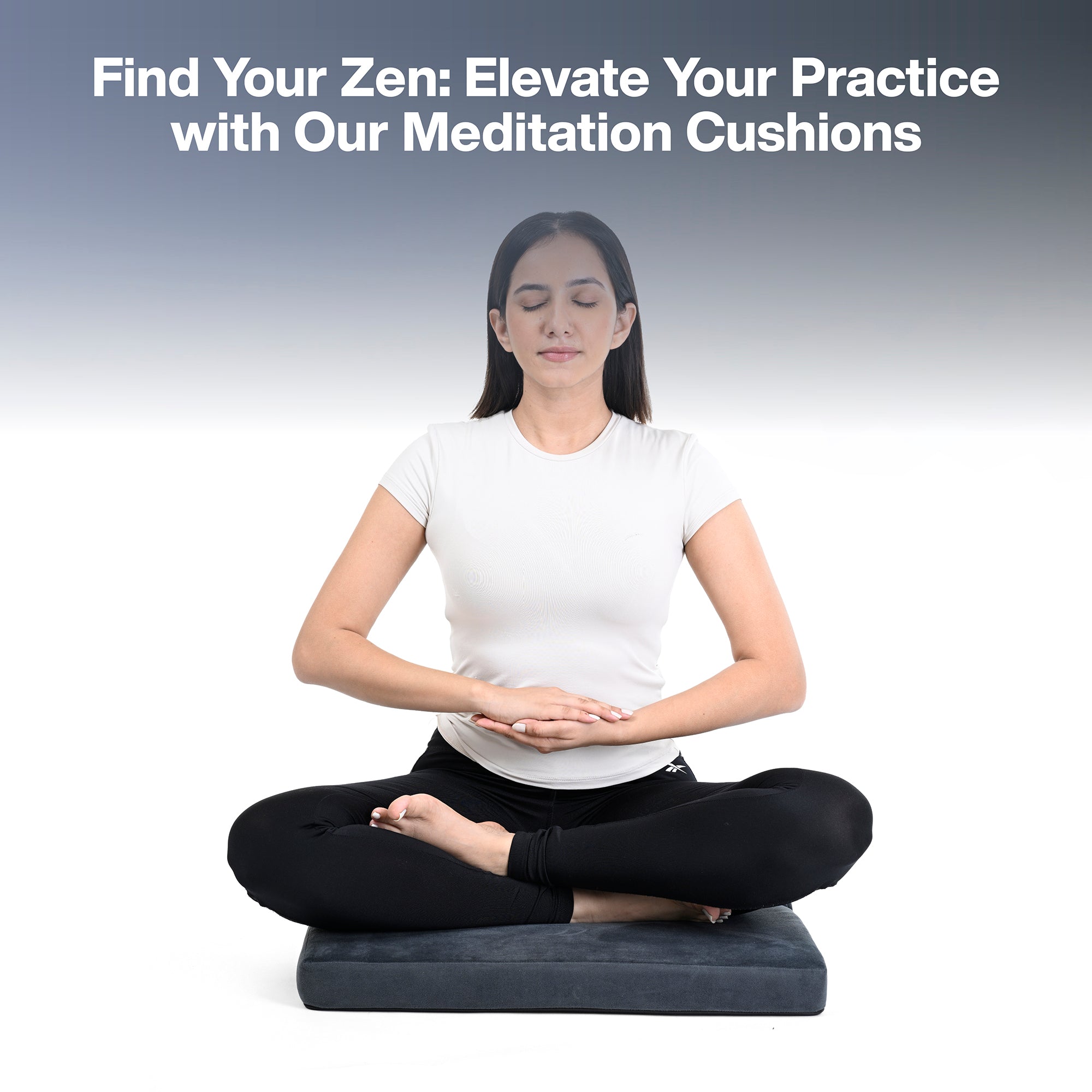 Foldable Portable Large Size Meditation Cushion (Flat)