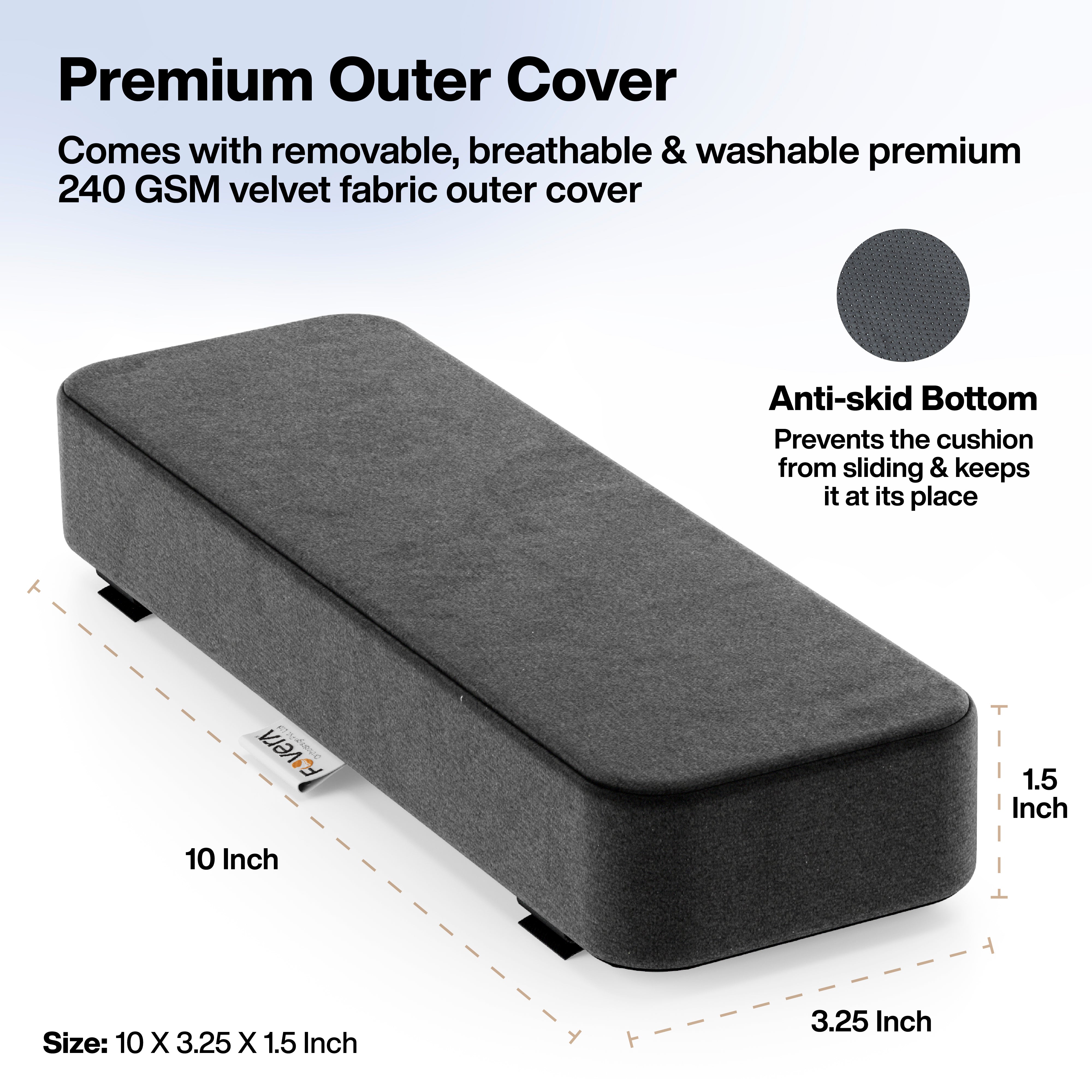 High-resilience Foam Armrest Pads for Office & Gaming Chair
