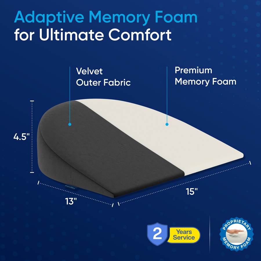 Memory Foam Pregnancy Pillow Wedge for Maternity