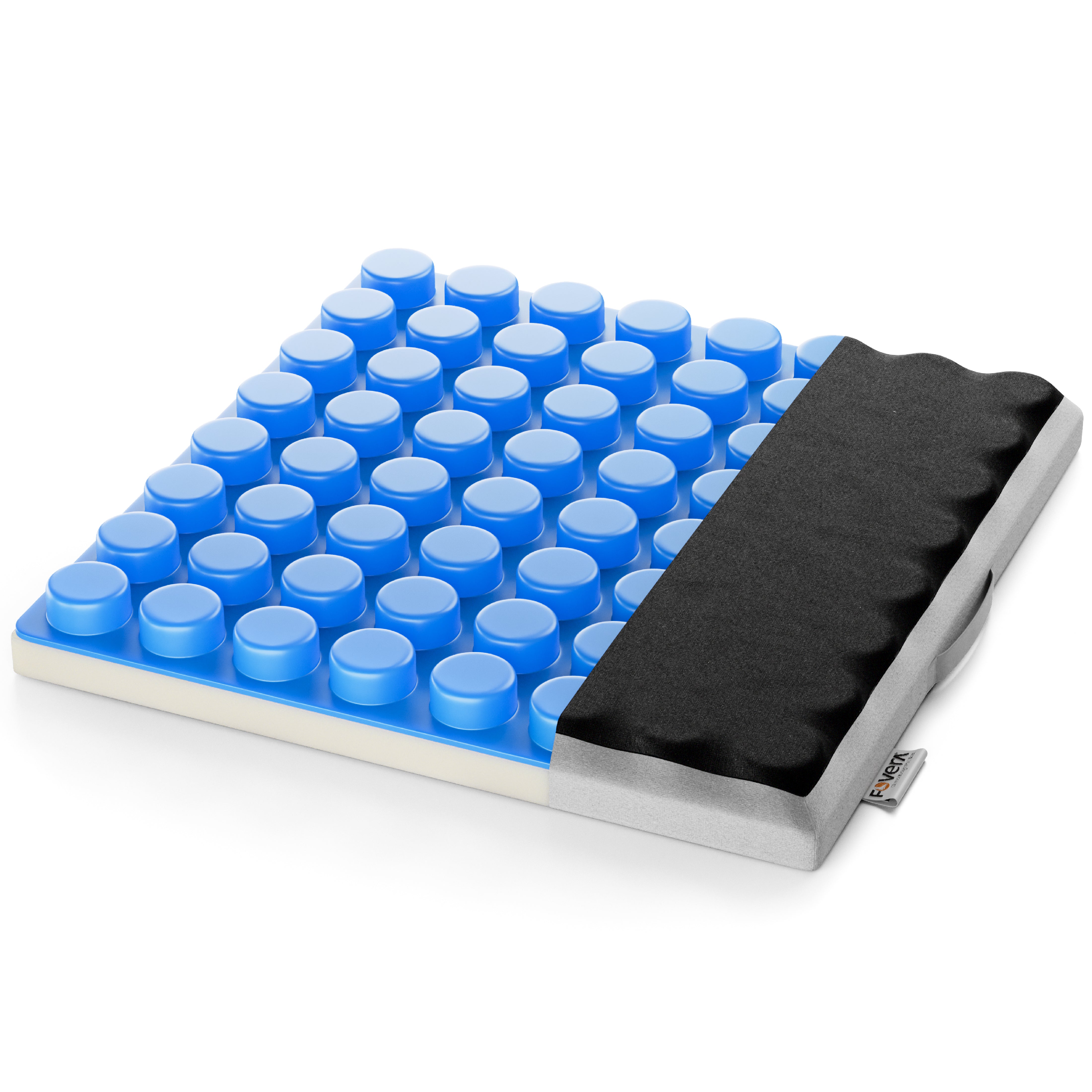 Premium Gel Seat Cushion - Prevents Pressure Sores, Sciatica & Coccyx/Tailbone Pain