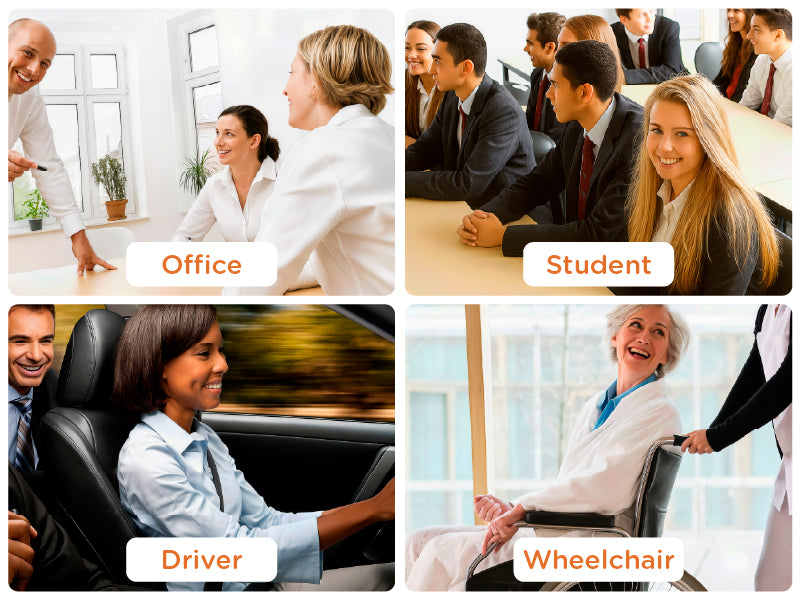 FOVERA Gel Seat Cushion – Comfort That Cares for Your Spine