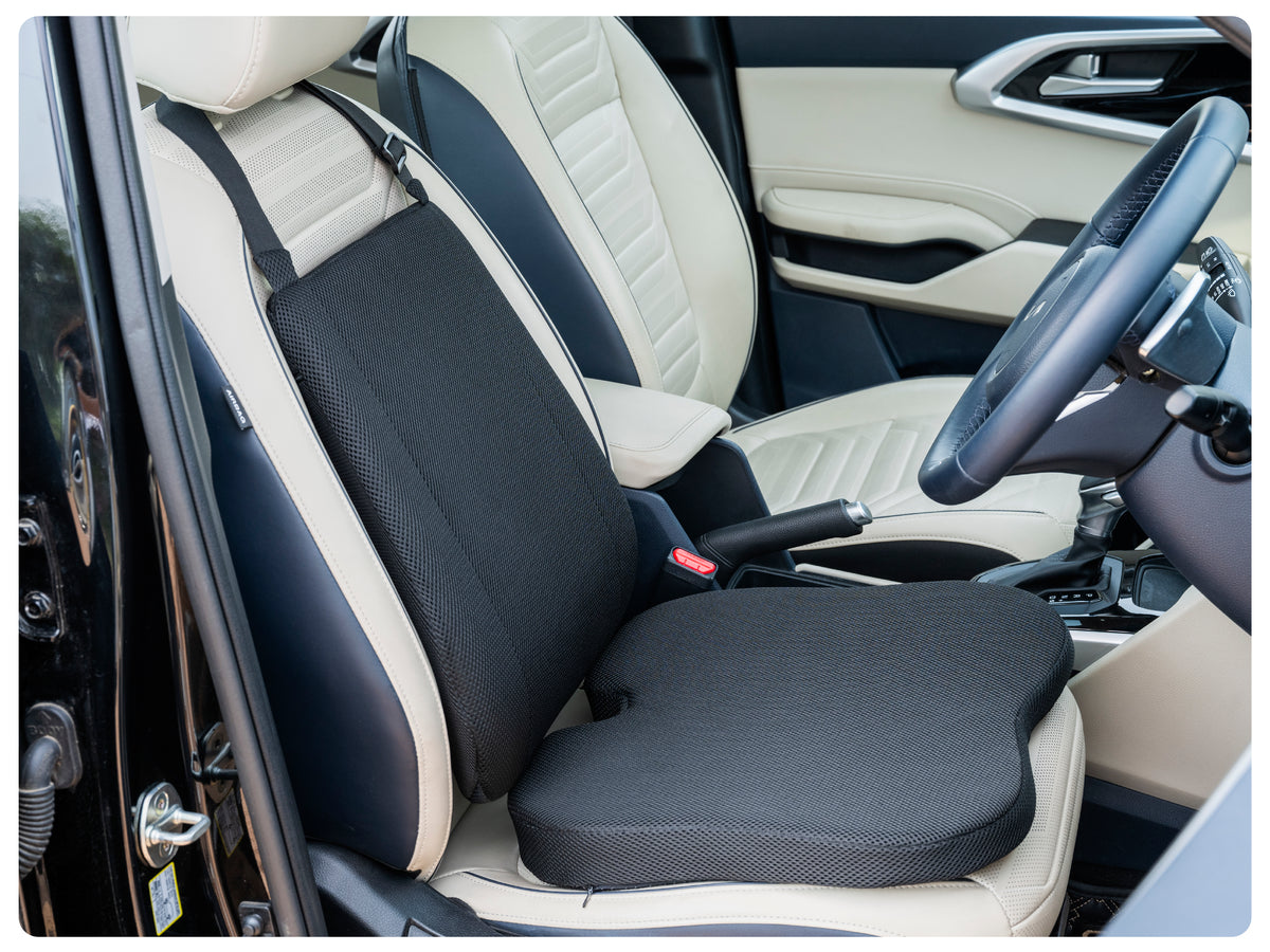 Enjoy Every Drive with FOVERA Car Cushion Combo