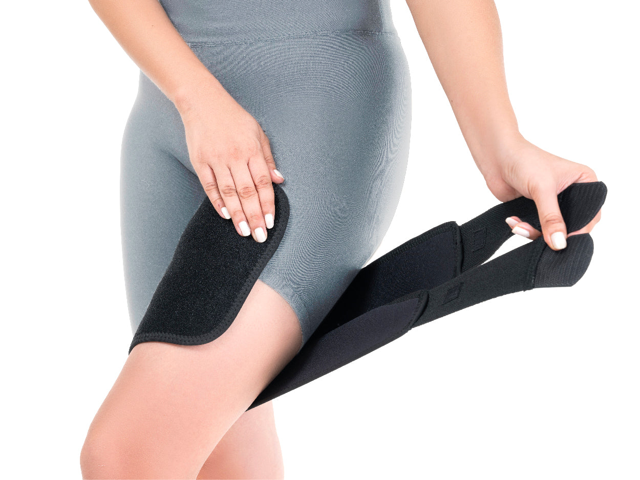Adjustable Thigh Support Brace - Hamstring Quad Wrap – Fovera