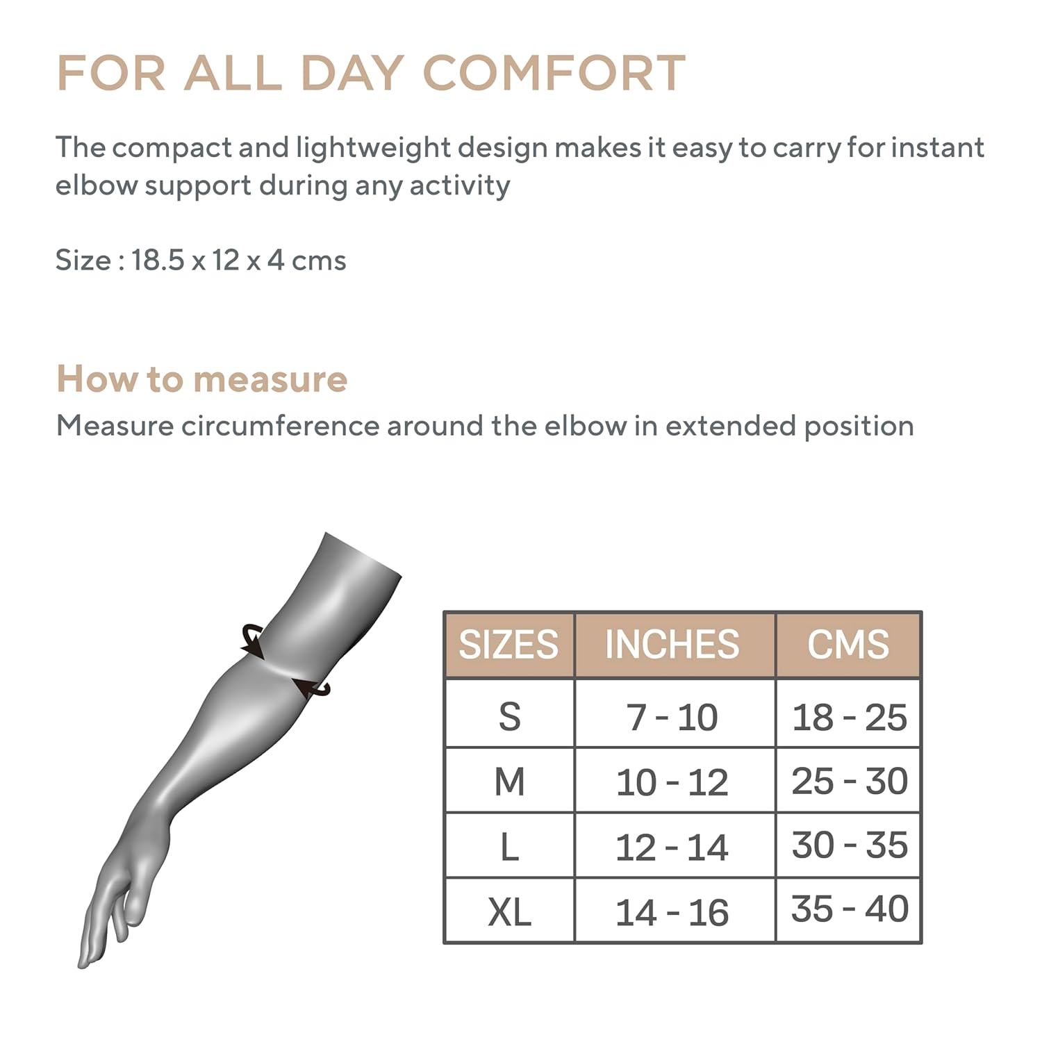 Elbow Support Compression Sleeve