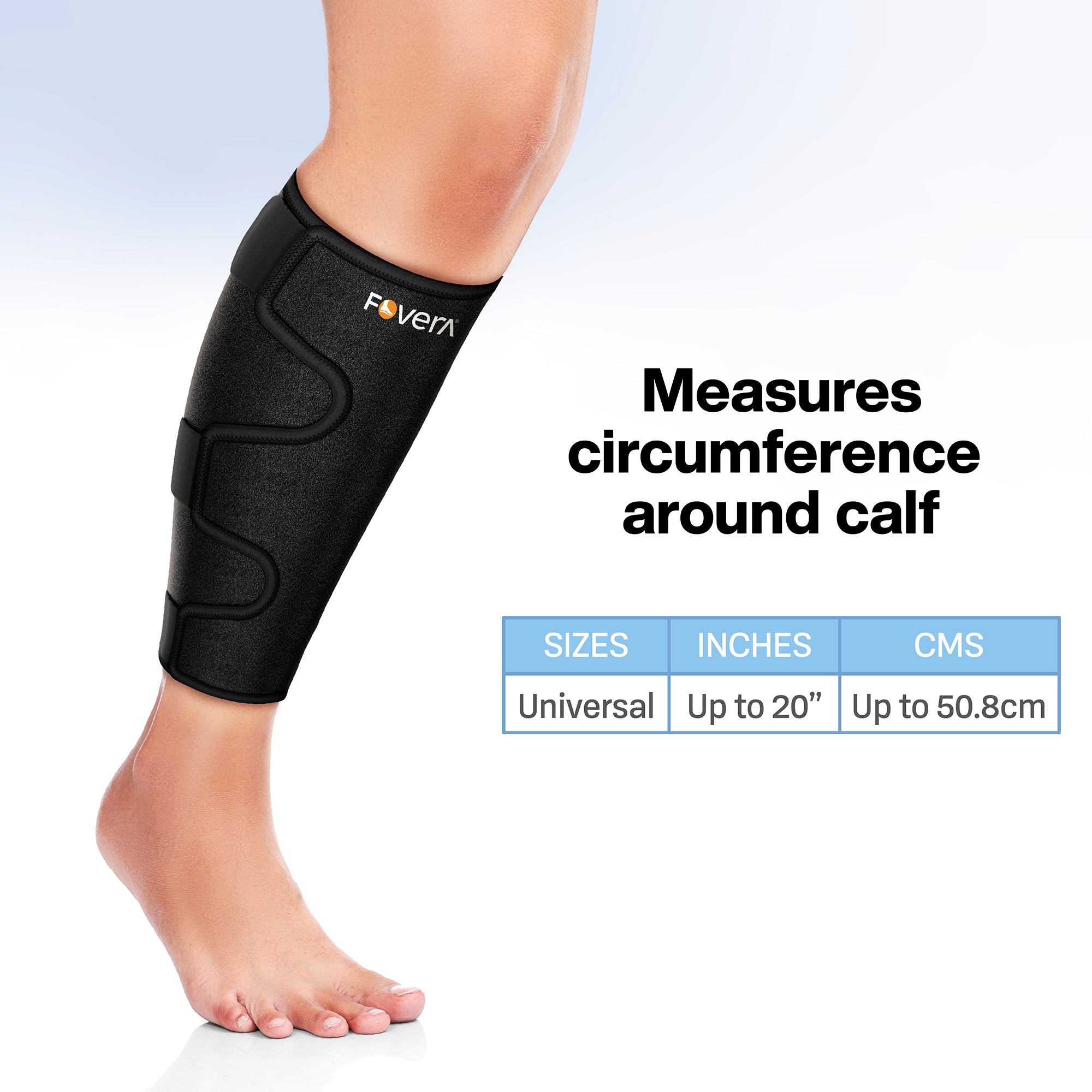 FOVERA Adjustable Calf Support Brace