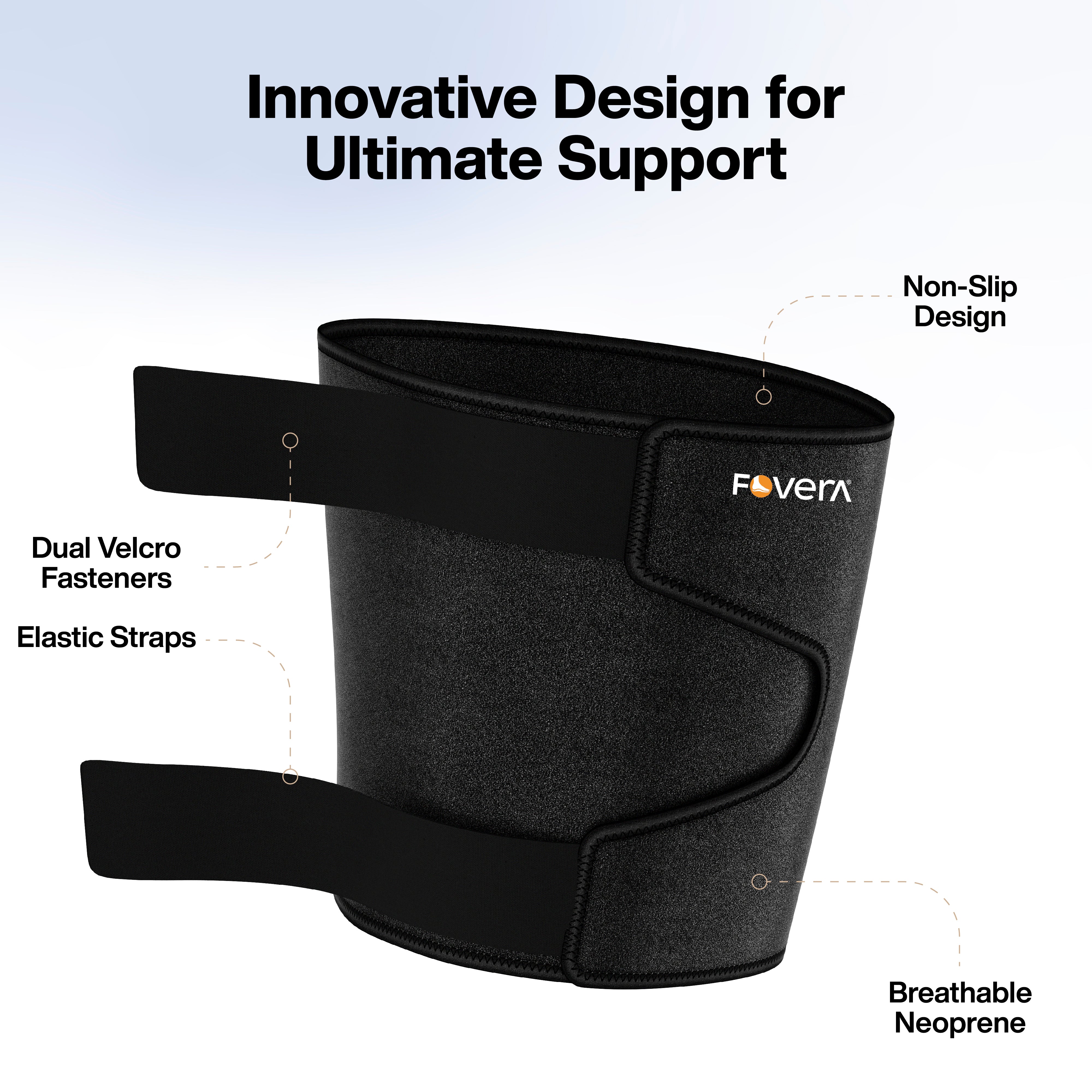 Adjustable Thigh Support Brace - Hamstring Quad Wrap