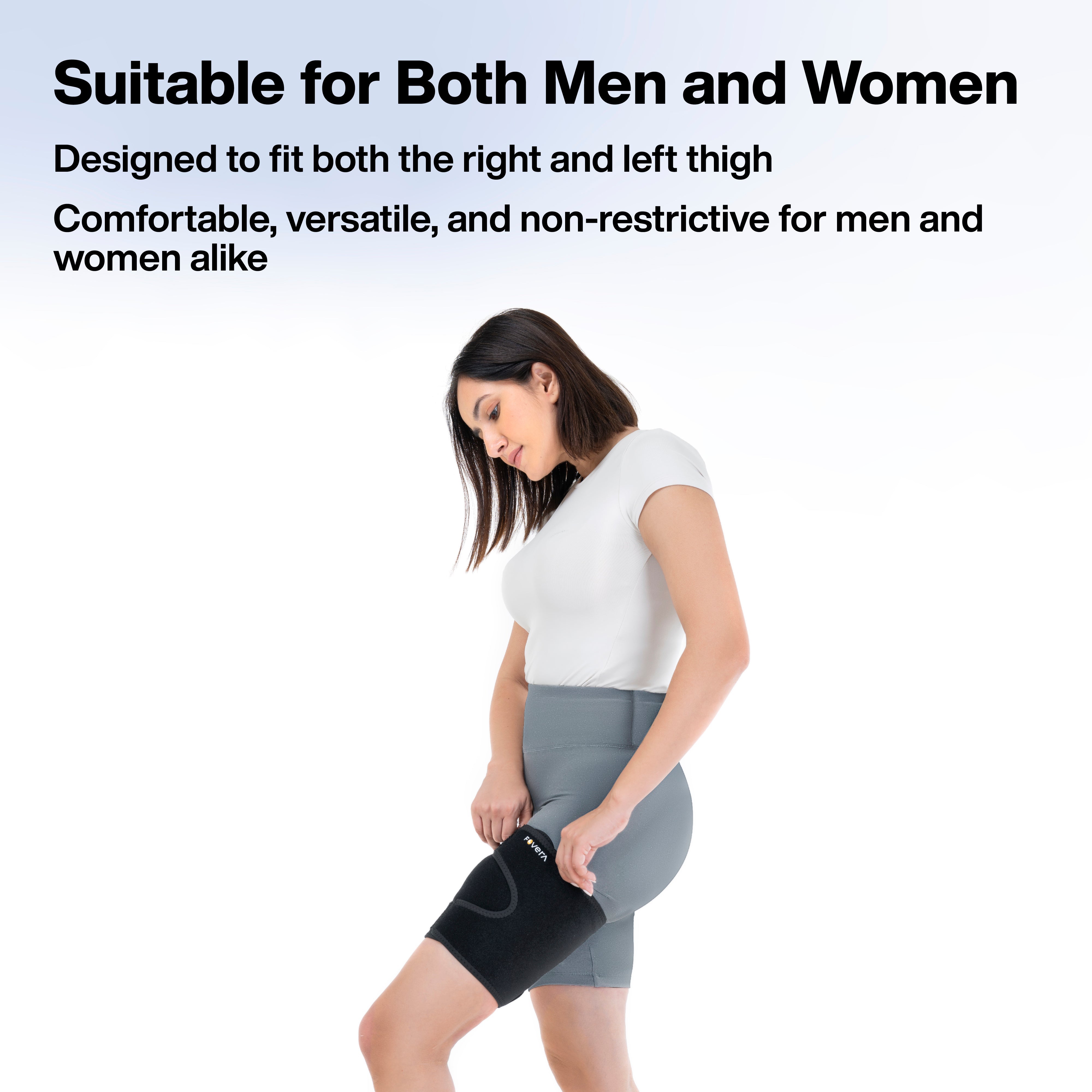 Adjustable Thigh Support Brace - Hamstring Quad Wrap
