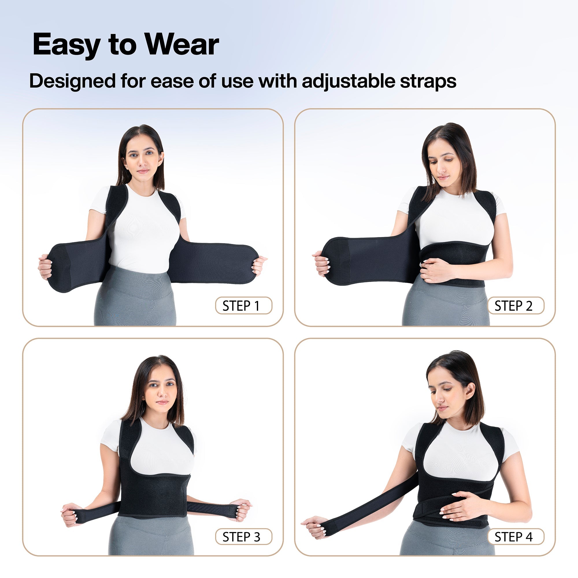 FOVERA Posture Corrector for Women and Men (Full)