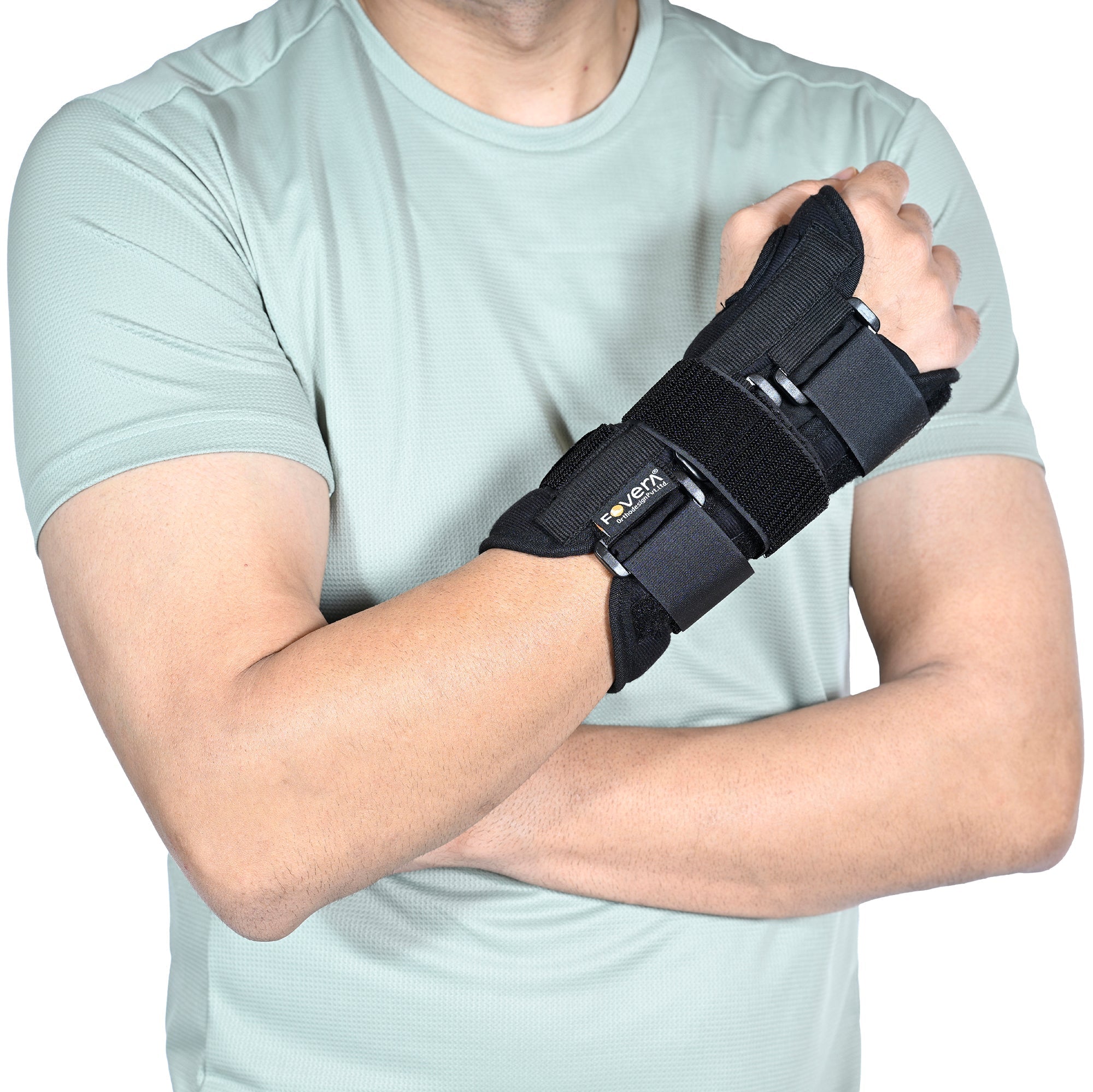 Wrist Splint Brace for Carpal Tunnel, Adjustable Wrist Support Brace with Splints