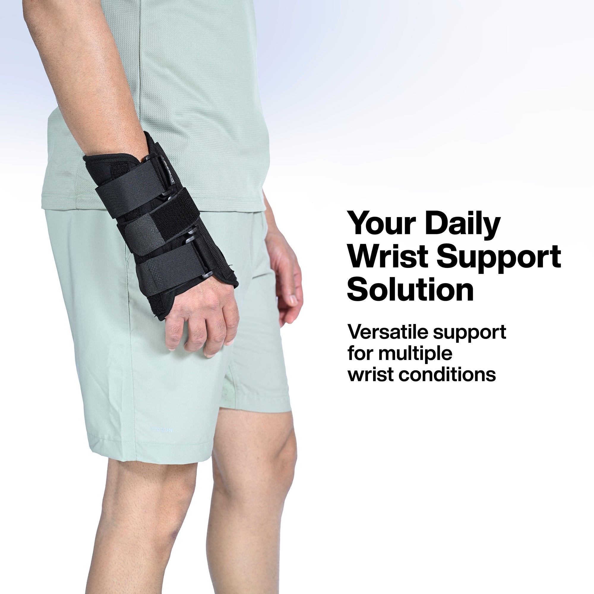 Wrist Splint Brace for Carpal Tunnel, Adjustable Wrist Support Brace with Splints