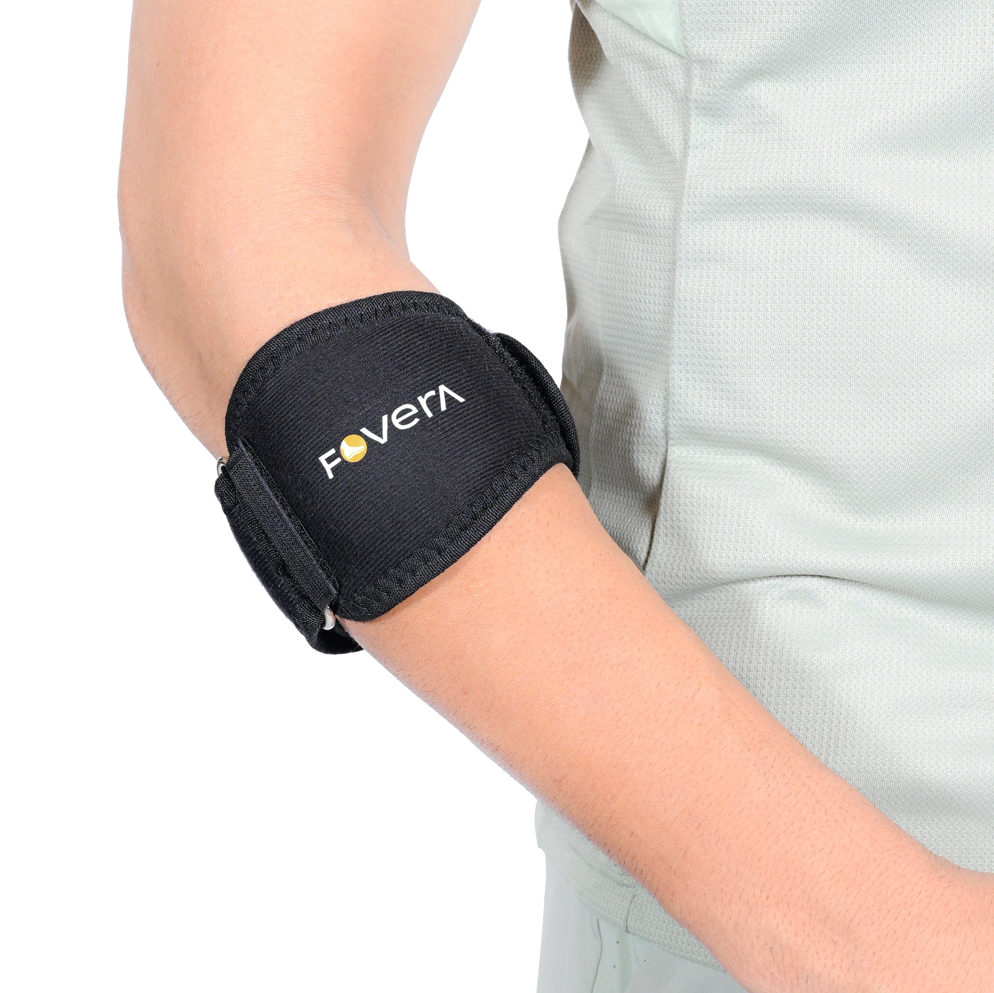 Tennis Elbow Support Brace, Adjustable Elbow Support Strap with Gel Padding for Pain Relief