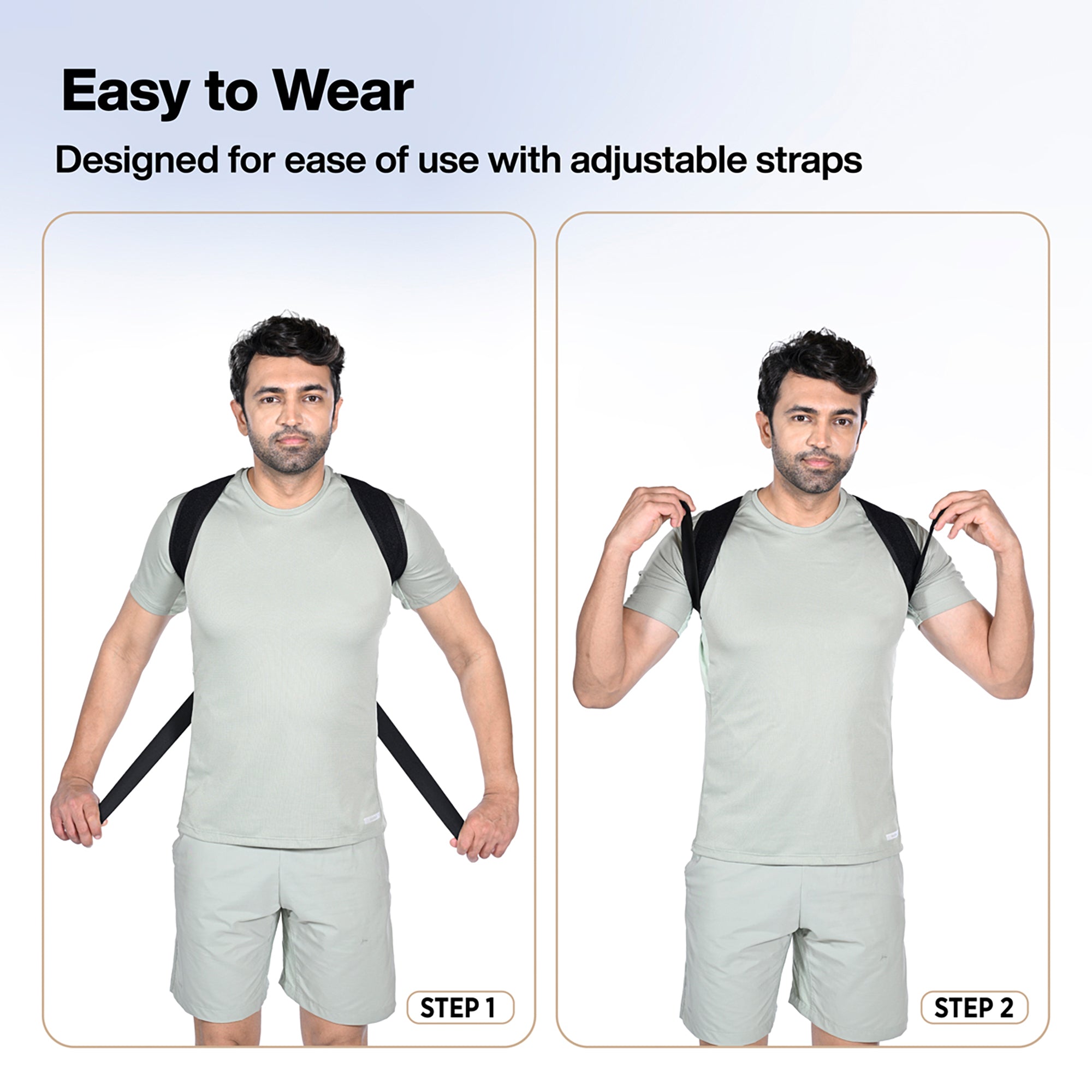 FOVERA Posture Corrector for Men & Women (Half)