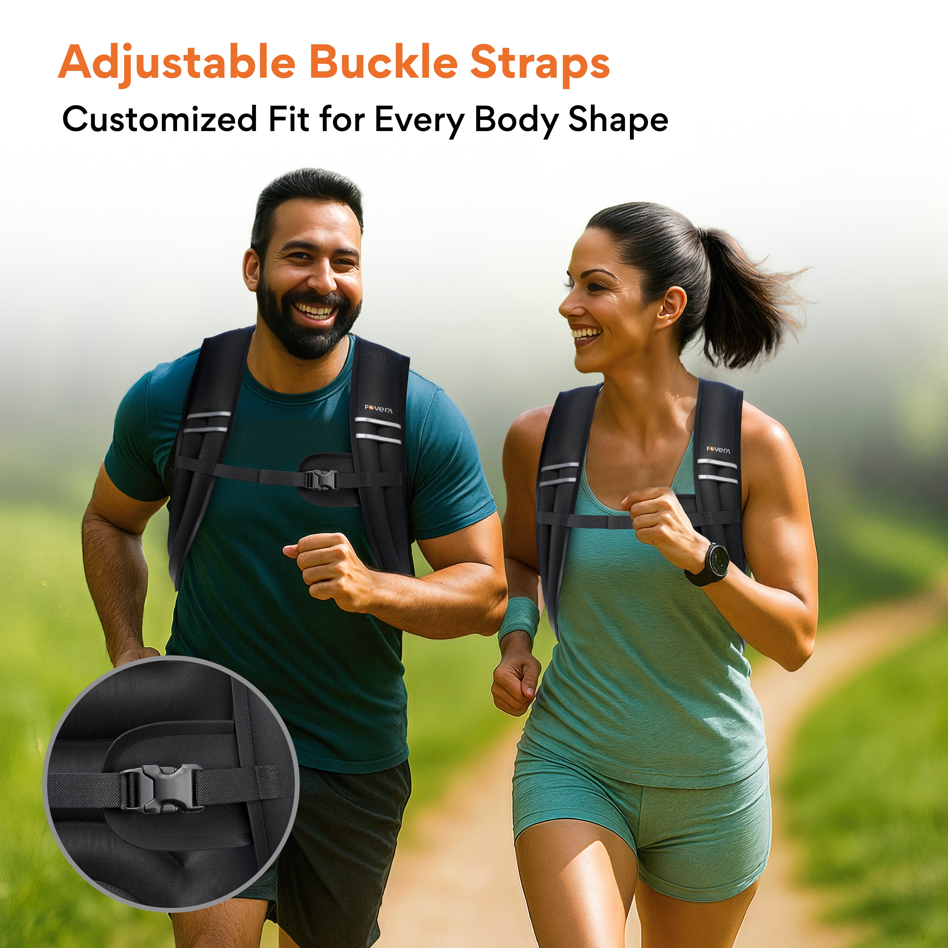 Adjustable Neoprene Weighted Vest – Comfortable Workout Vest for Men & Women