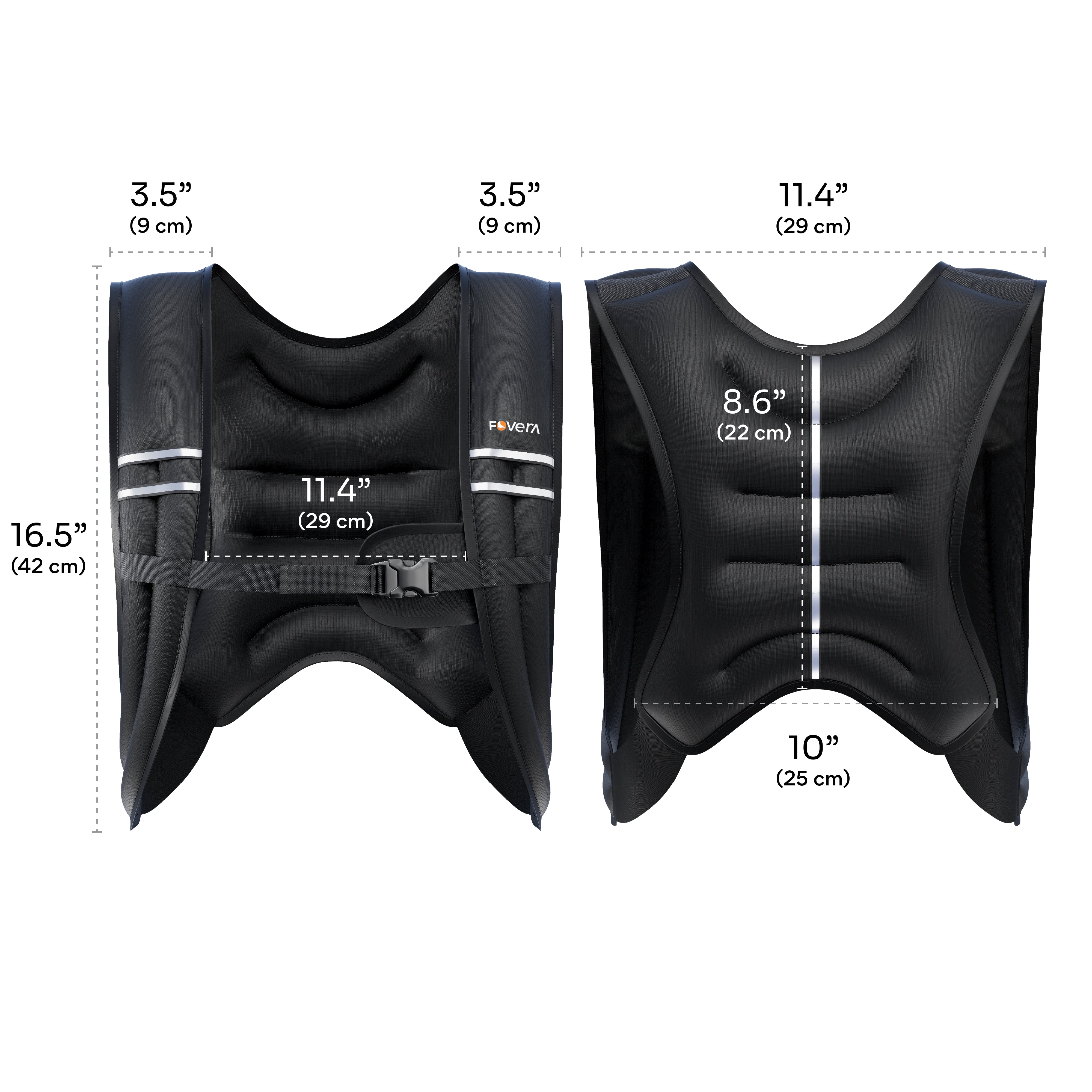Adjustable Neoprene Weighted Vest – Comfortable Workout Vest for Men & Women