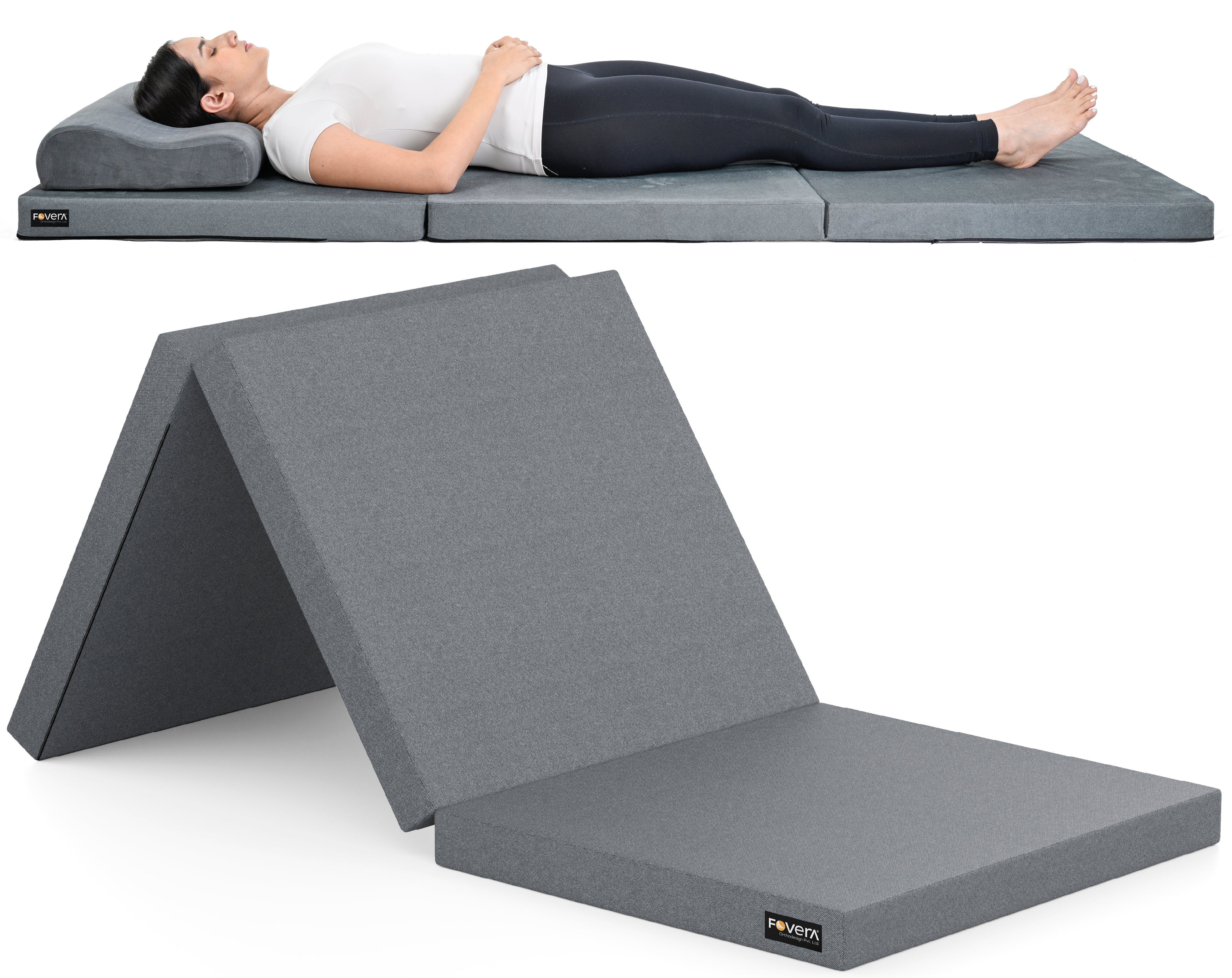 Foldable Mattress for for Floor Sleeping, Guest & Travel Bed