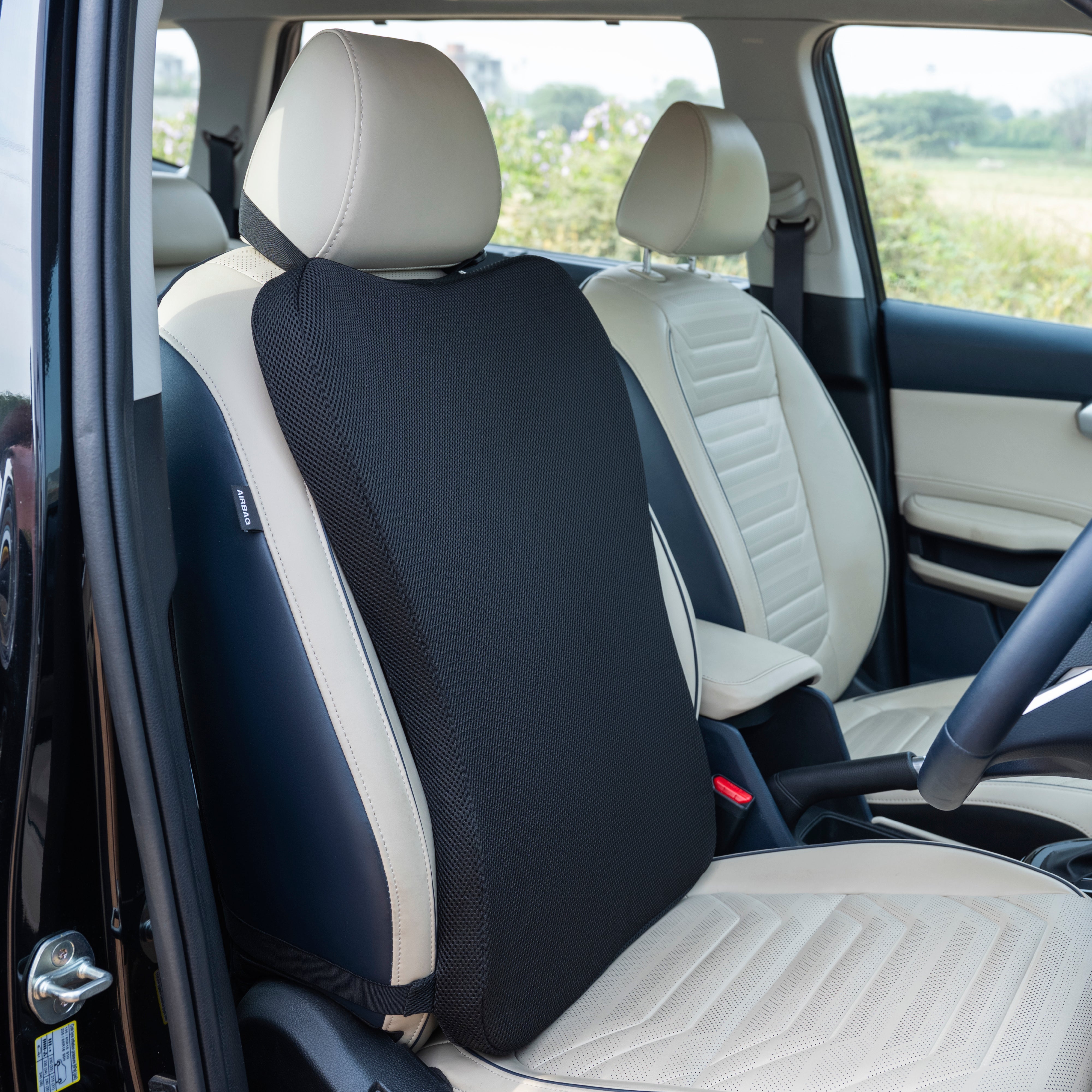 Car Memory Foam Back Rest Cushion