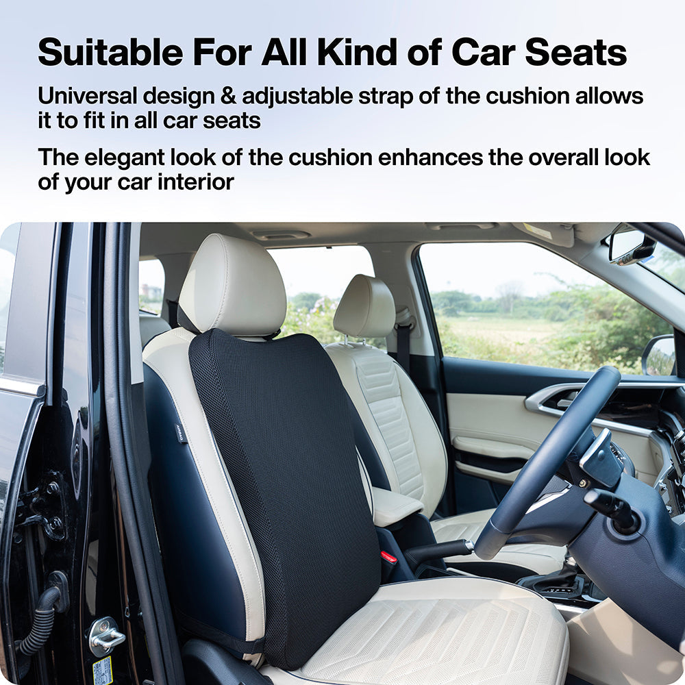 Car Memory Foam Back Rest Cushion