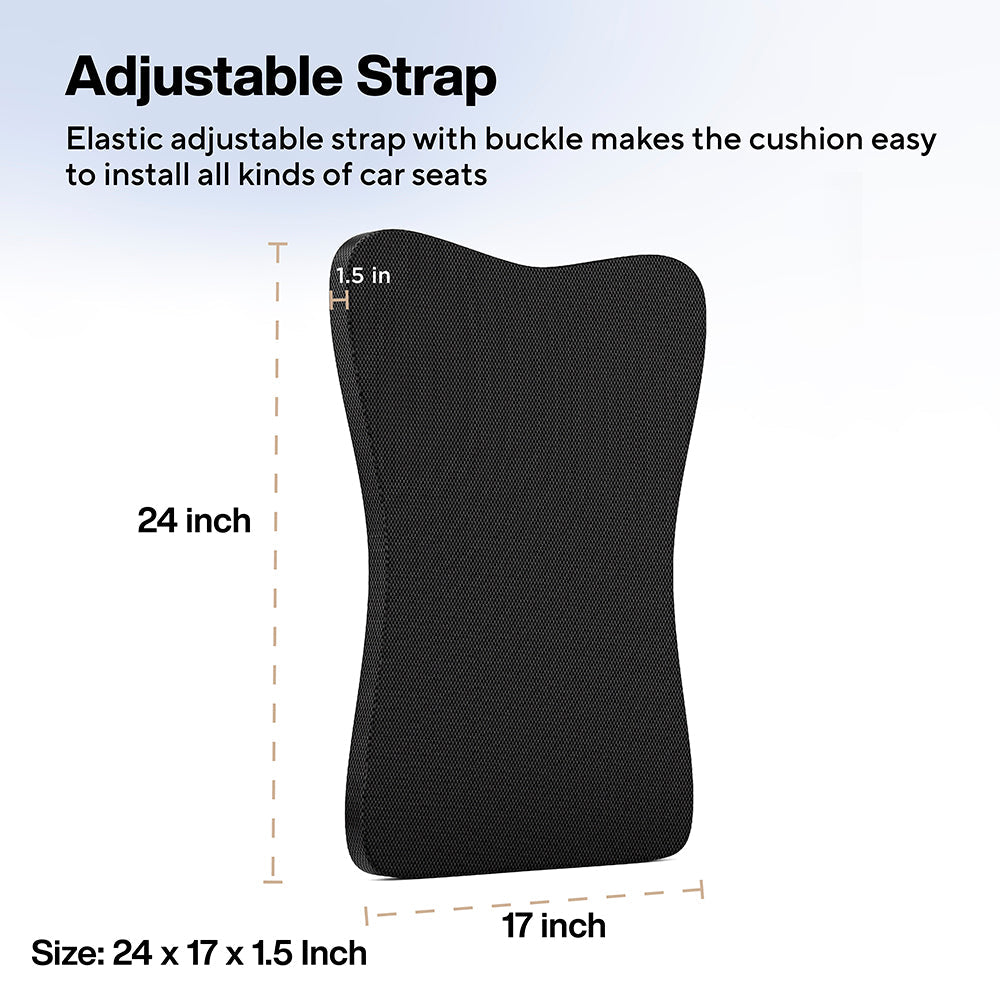 Car Memory Foam Back Rest Cushion