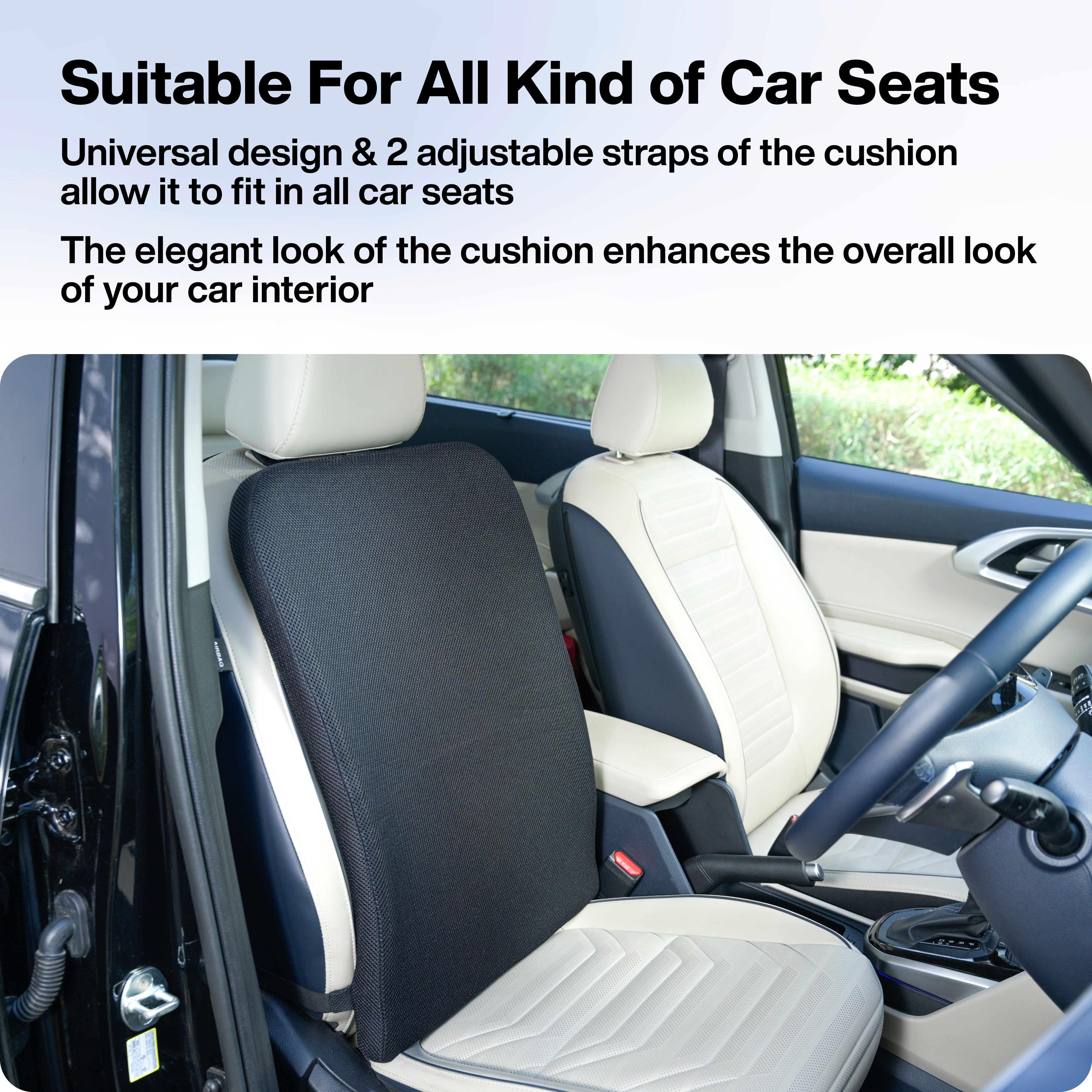 Car Comfort Layer Seat-Back Memory Foam Cushion