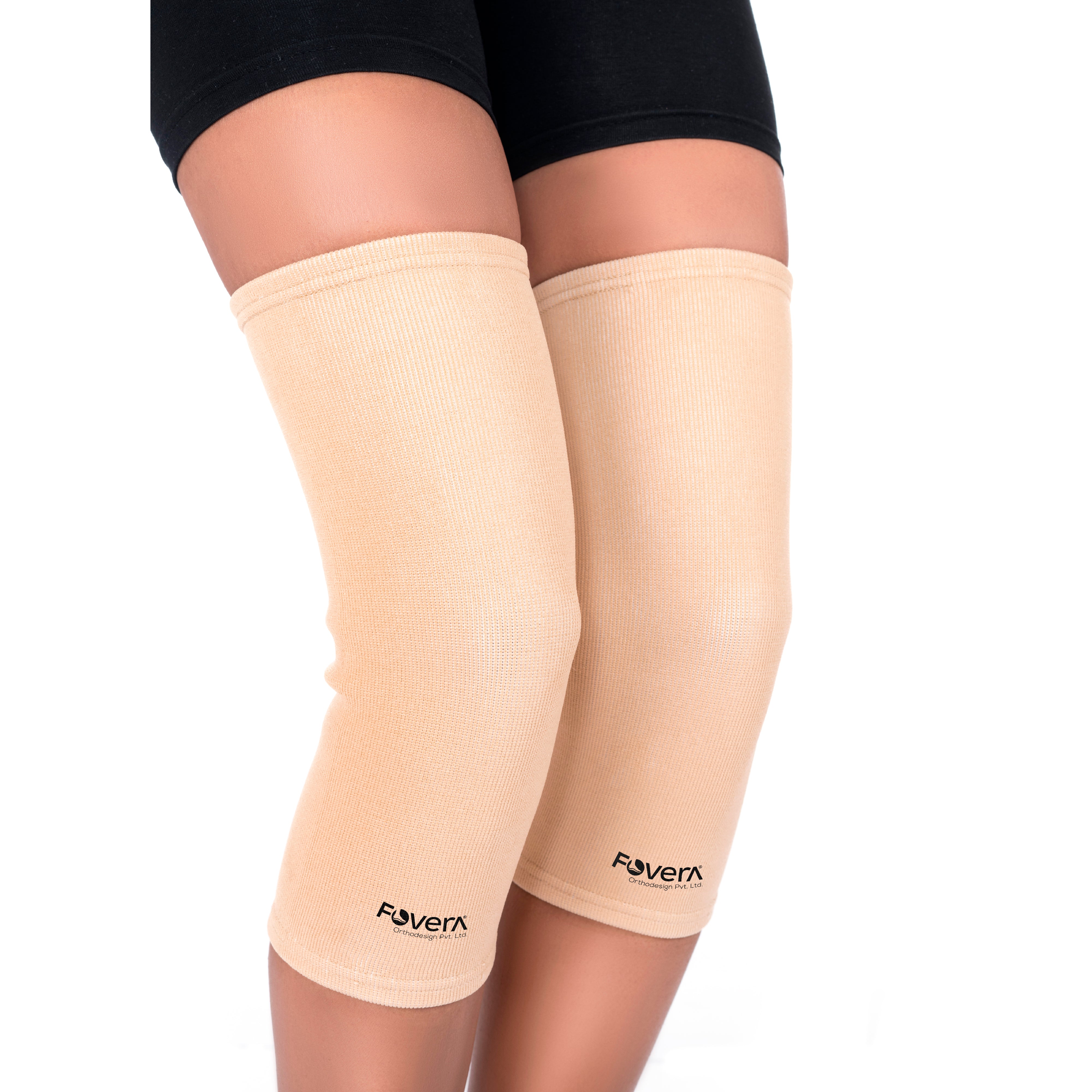 Vein Care Polyester Compression Calf Wrap for Muscle Support Knee