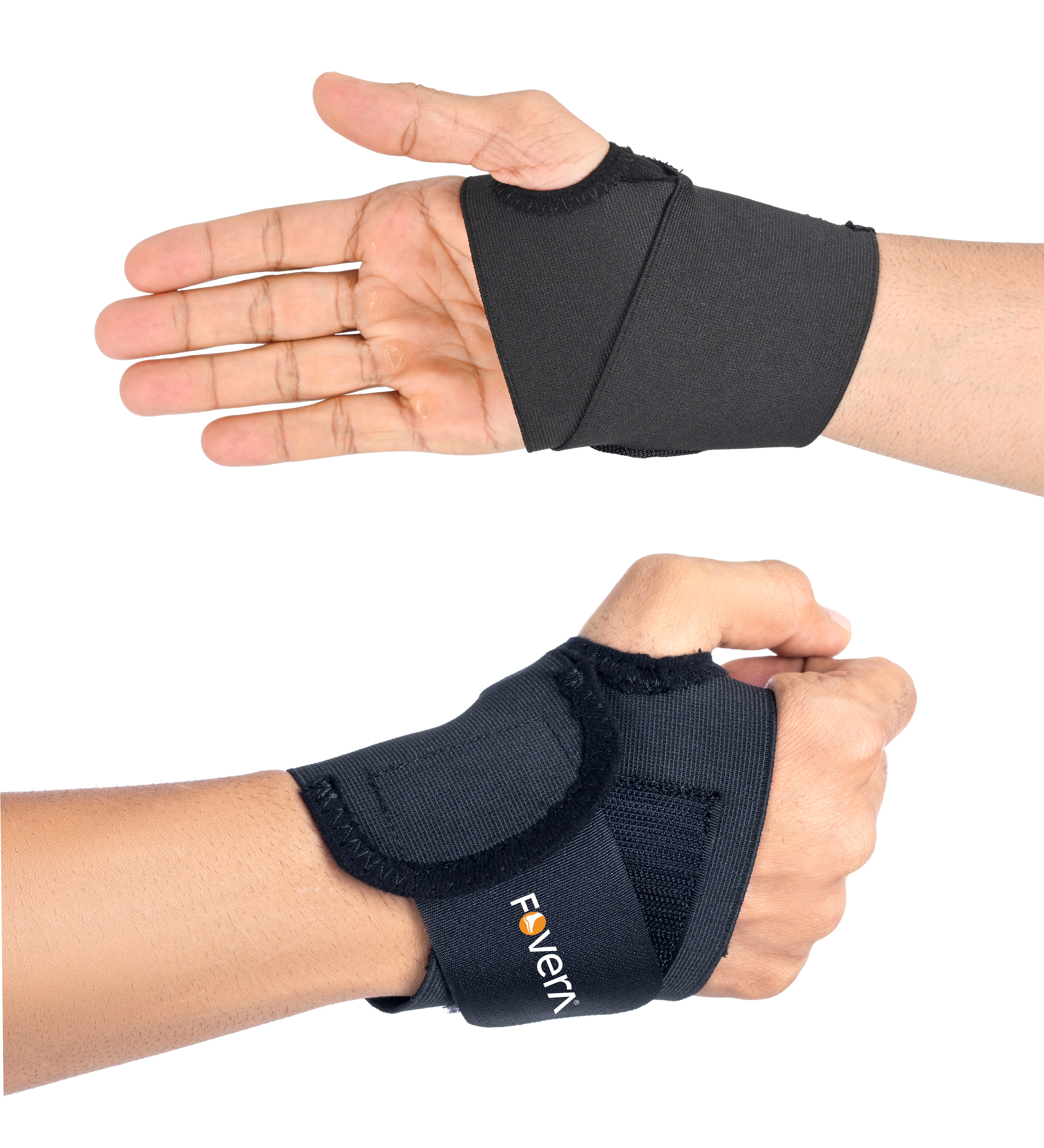 Wrist Support Band with Thumb Loops