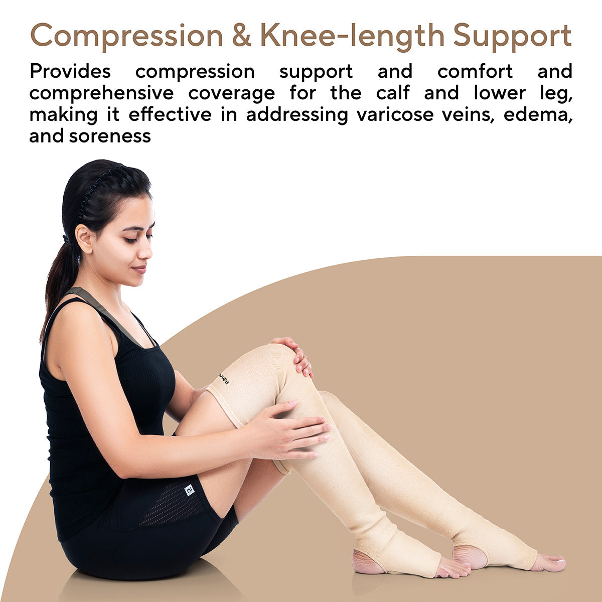 Varicose Veins Compression Stockings (Above Knee)