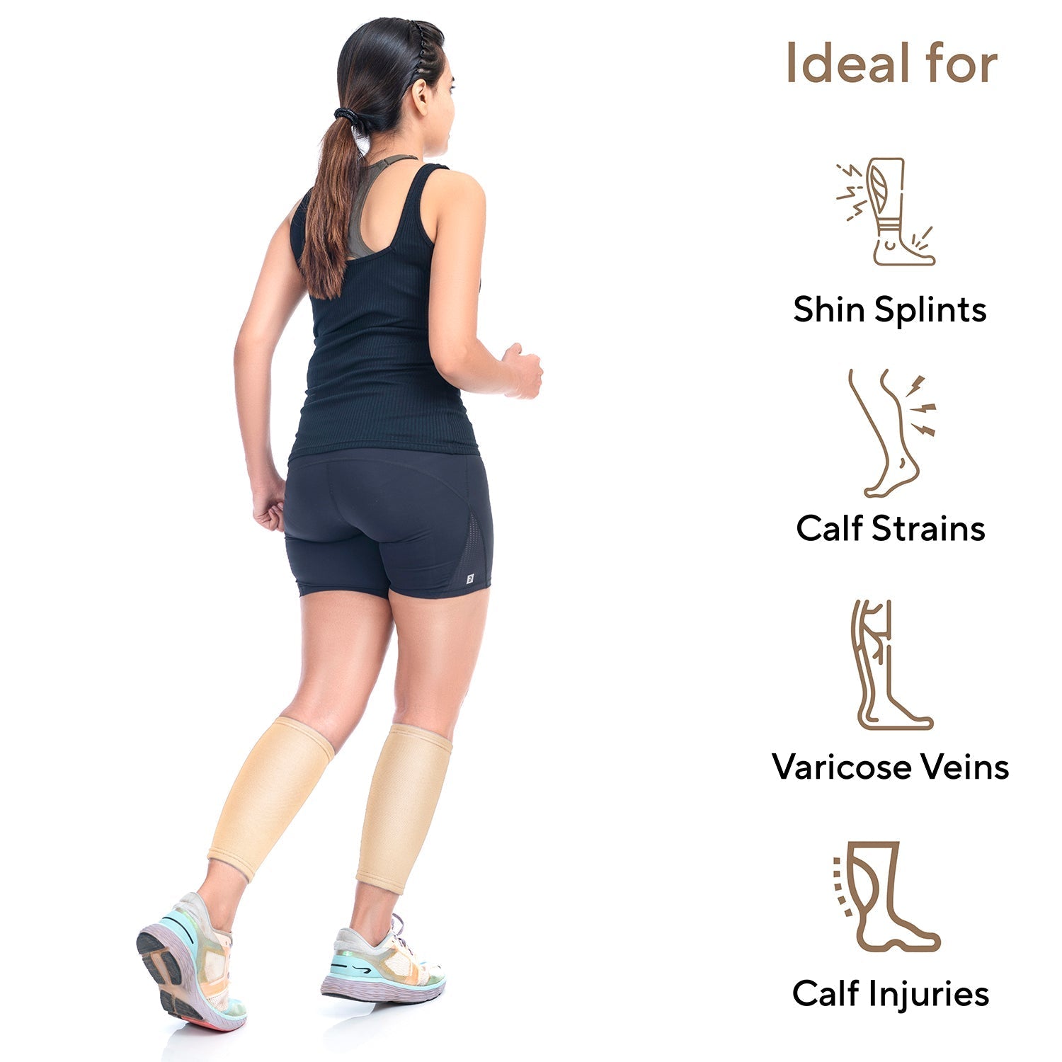 Calf Support Compression Sleeve for Men & Women