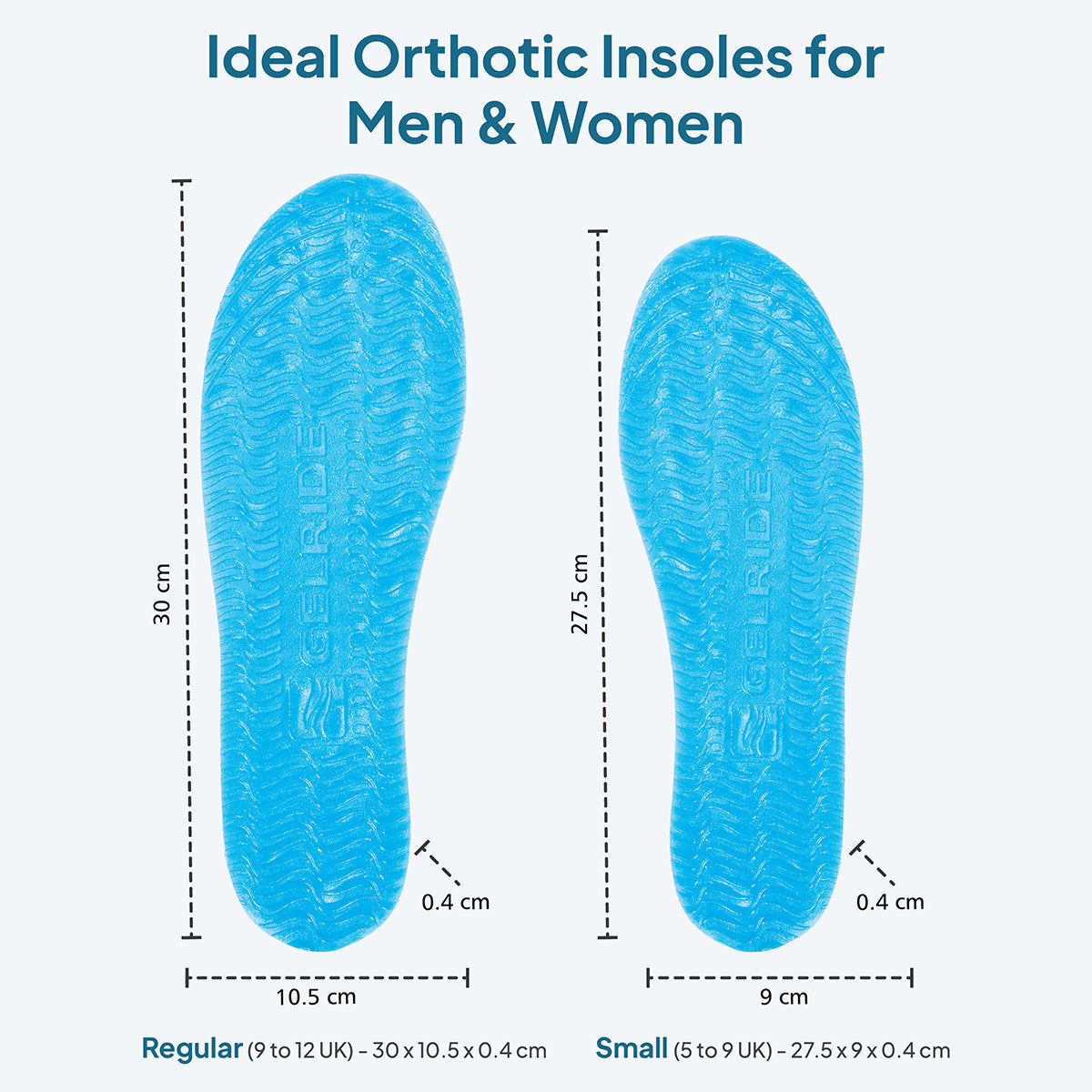 GELRIDE Classic Gel Insoles Pair
