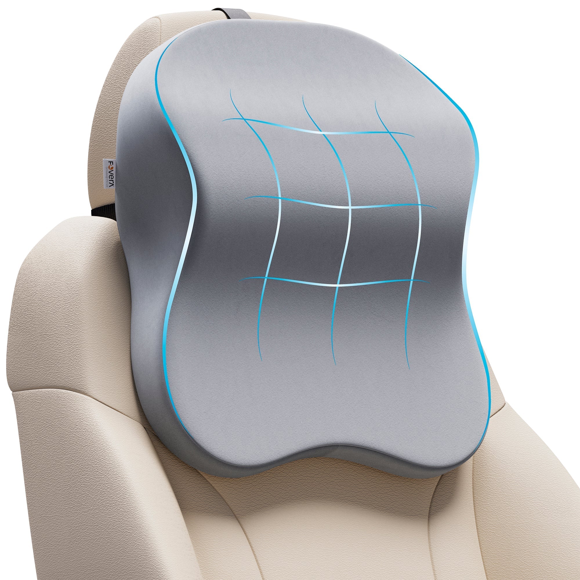 Car Headrest Memory Foam Pillow (Large)