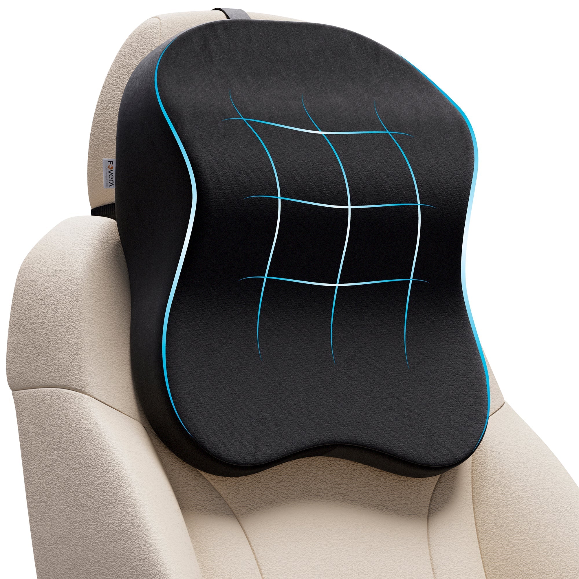 Car Headrest Memory Foam Pillow (Large)