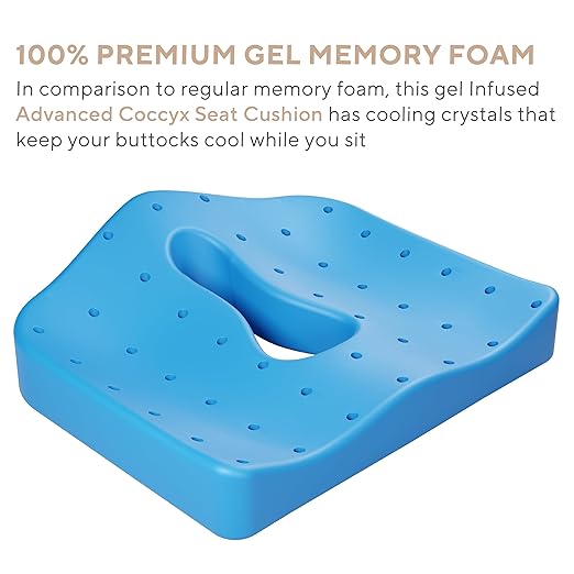 Memory Foam Coccyx Cushion – DEBIK